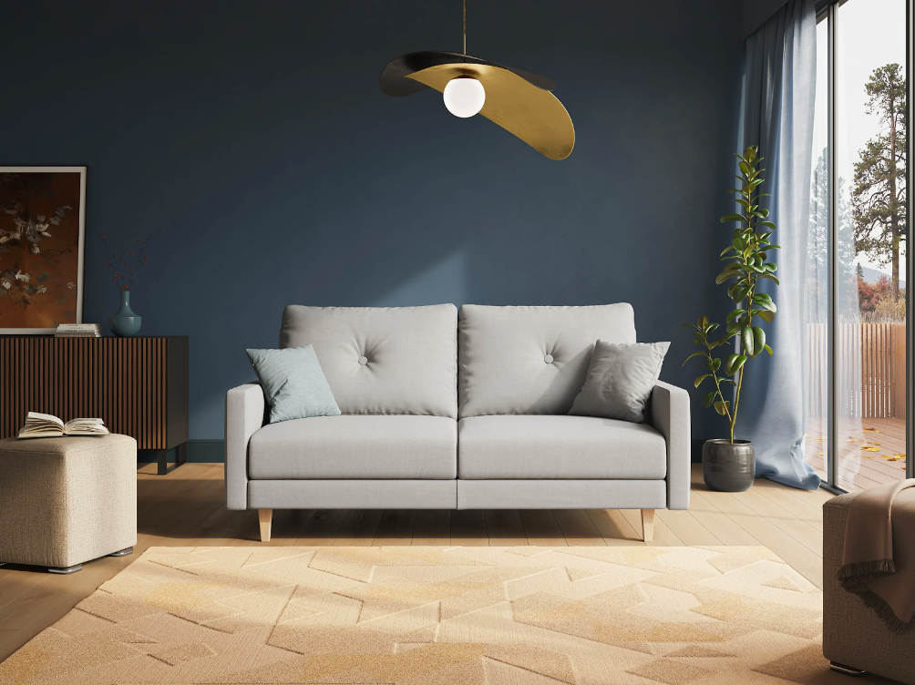 Divano letto nordico per un soggiorno rilassante - divani.store