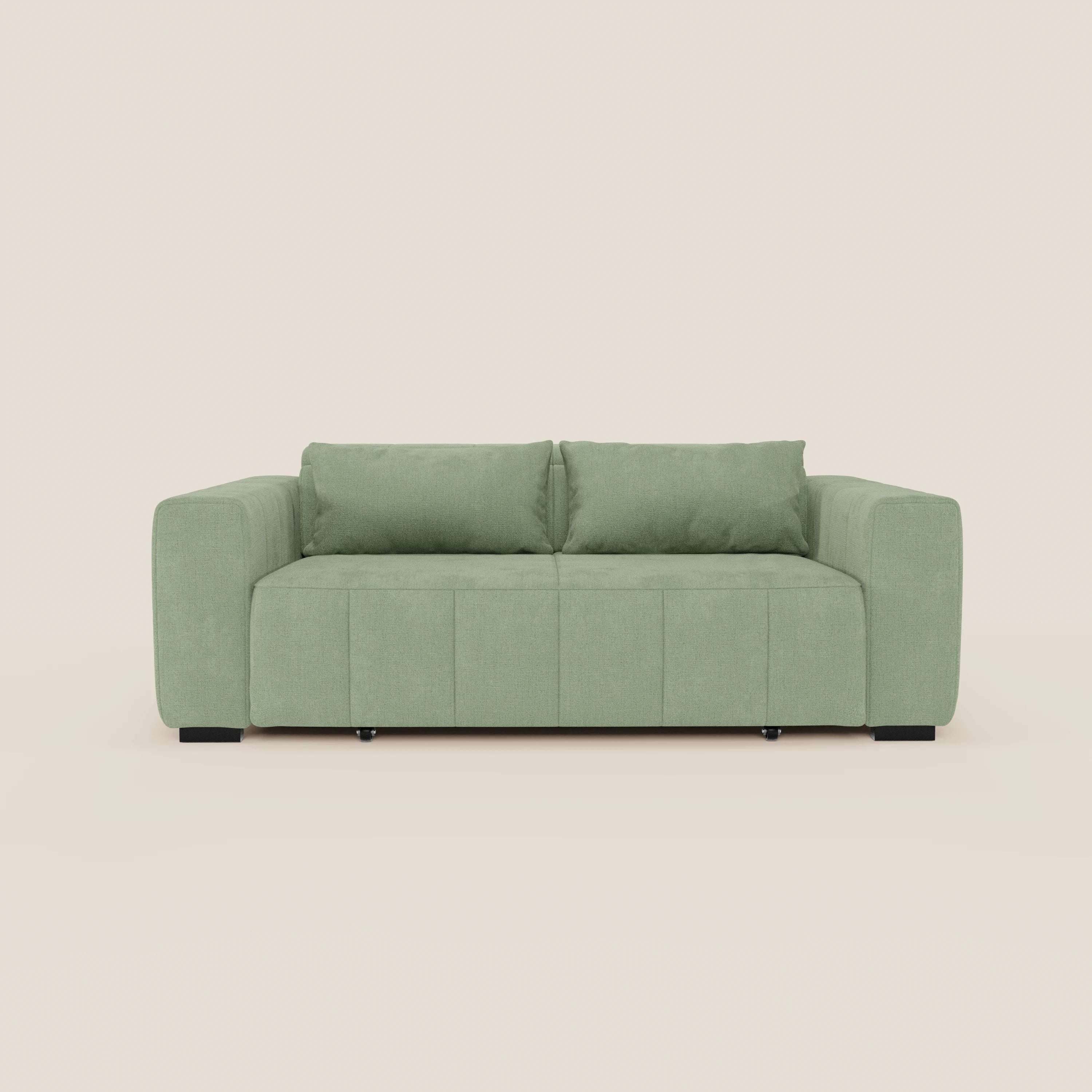 Doric divano 3 posti con sedute allungabili tramite relax elettrico - poggiatesta reclinabile in tessuto smacchiabile T23 - divani.store