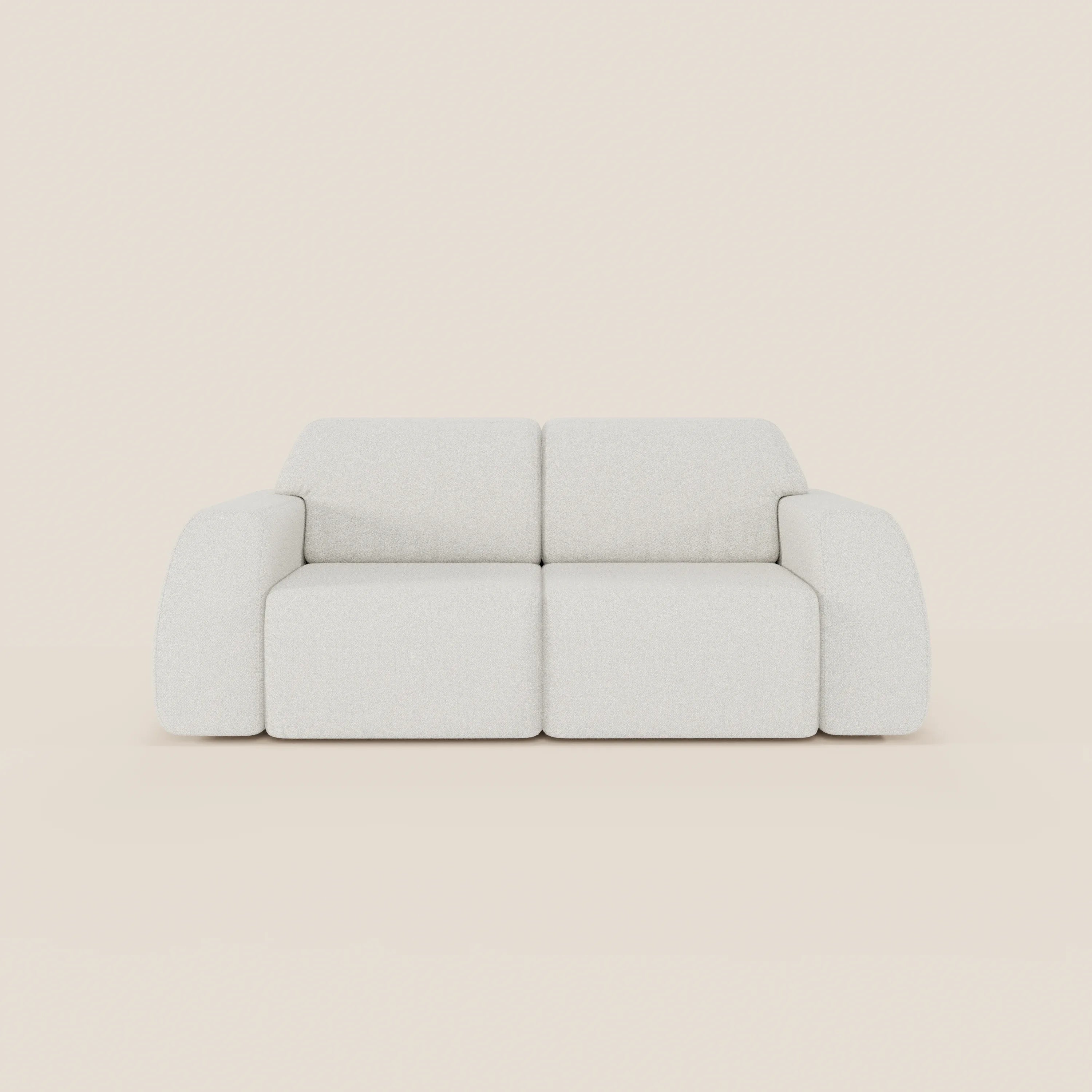 Orbit divano 2 e 3 posti con sedute scorrevoli - completamente sfoderabile in tessuto smacchiabile effetto cotone T33 - divani.store