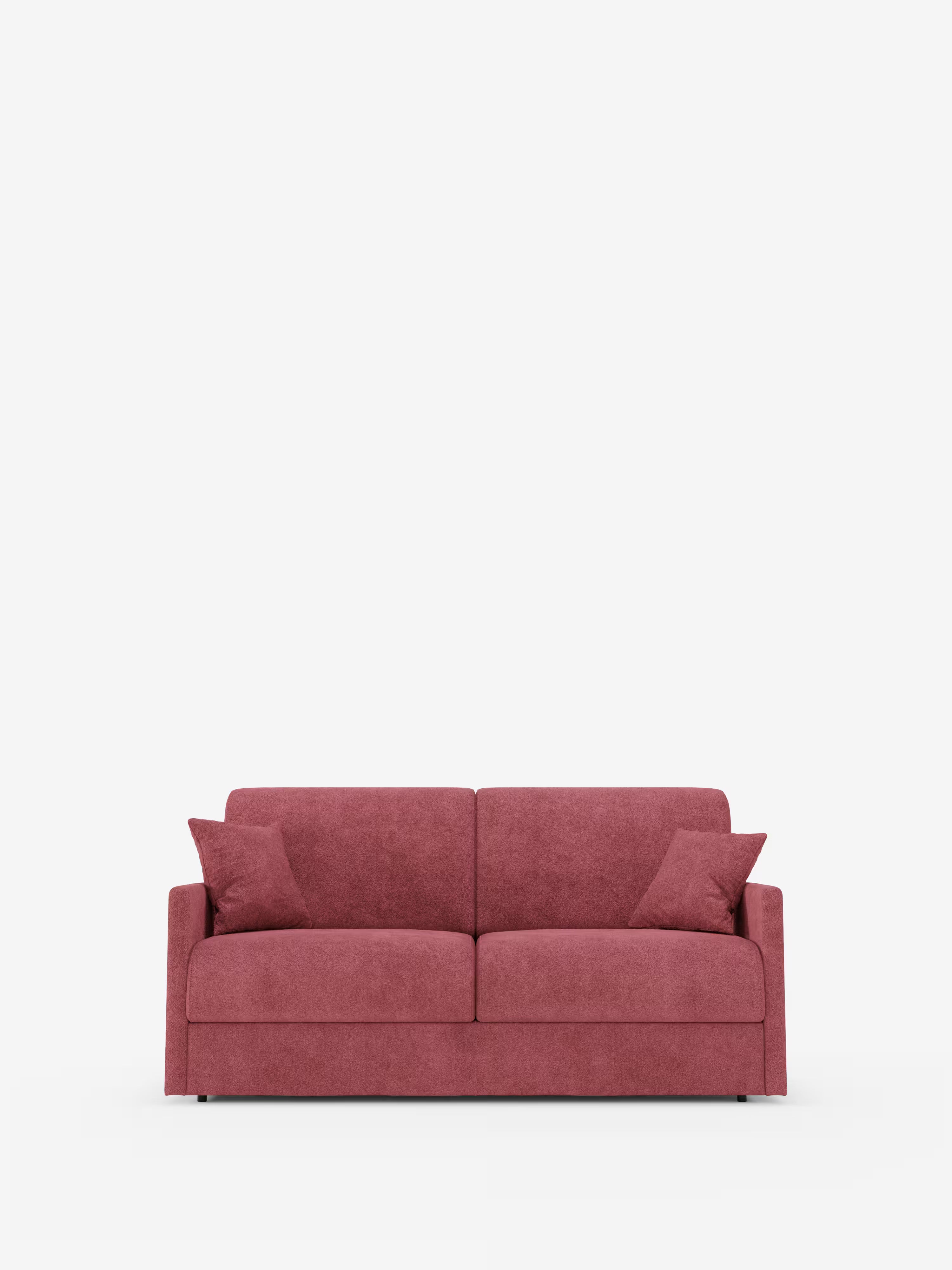Tommy canapé-lit 2 et 3 places double - 100% déhoussable en tissu imitation coton détachable T33