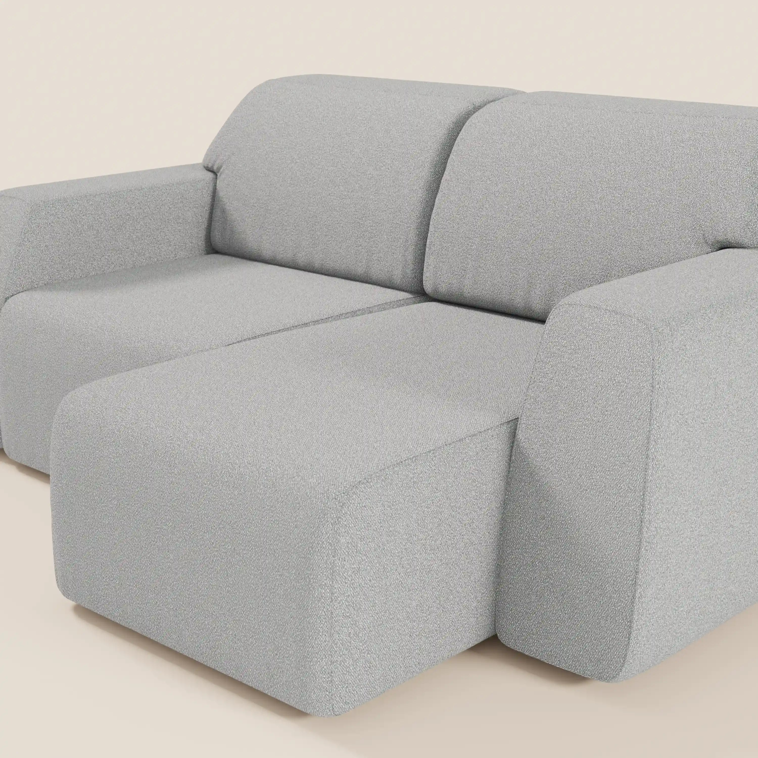 Orbit divano 2 e 3 posti con sedute scorrevoli - completamente sfoderabile in tessuto smacchiabile effetto cotone T33 - divani.store