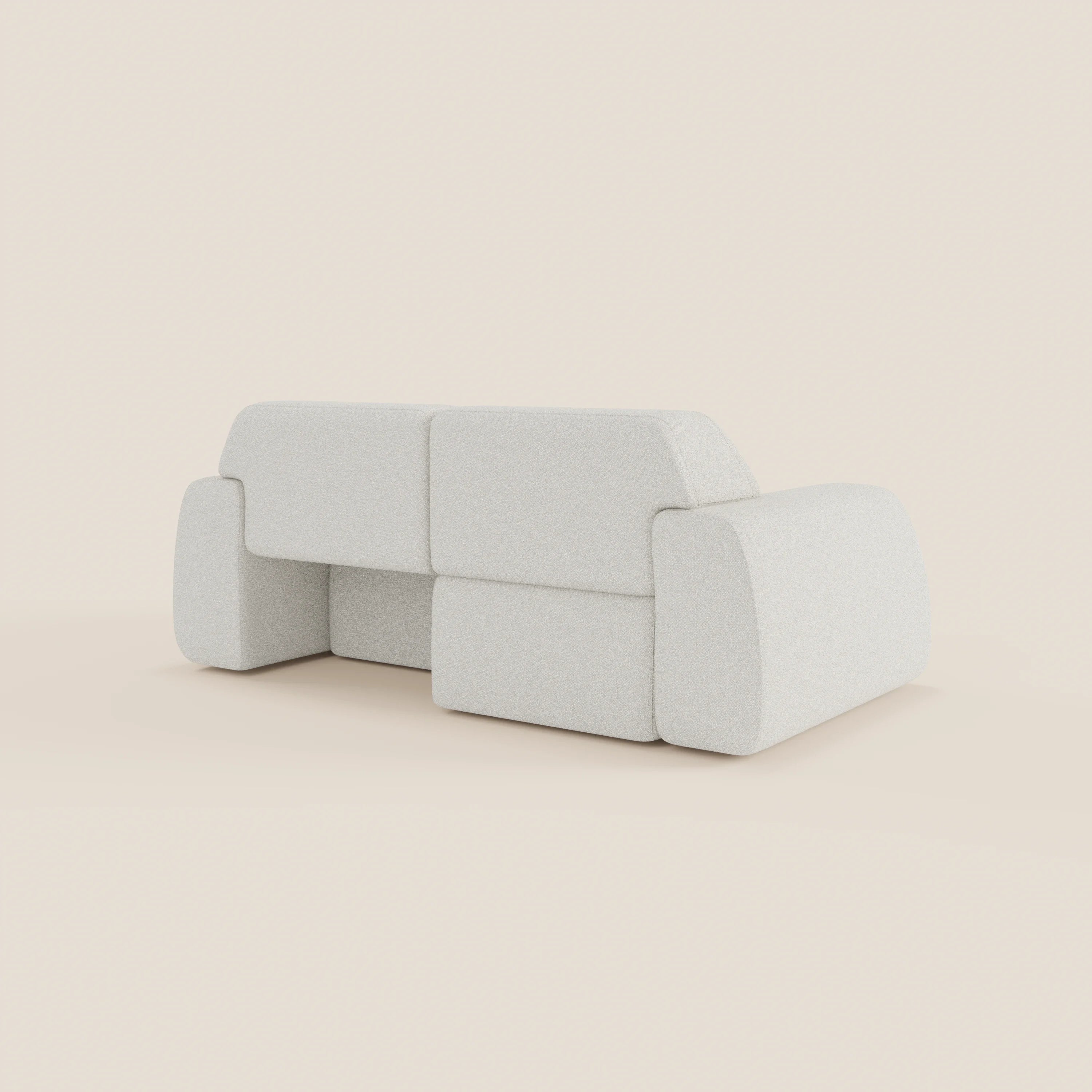 Orbit divano 2 e 3 posti con sedute scorrevoli - completamente sfoderabile in tessuto smacchiabile effetto cotone T33 - divani.store