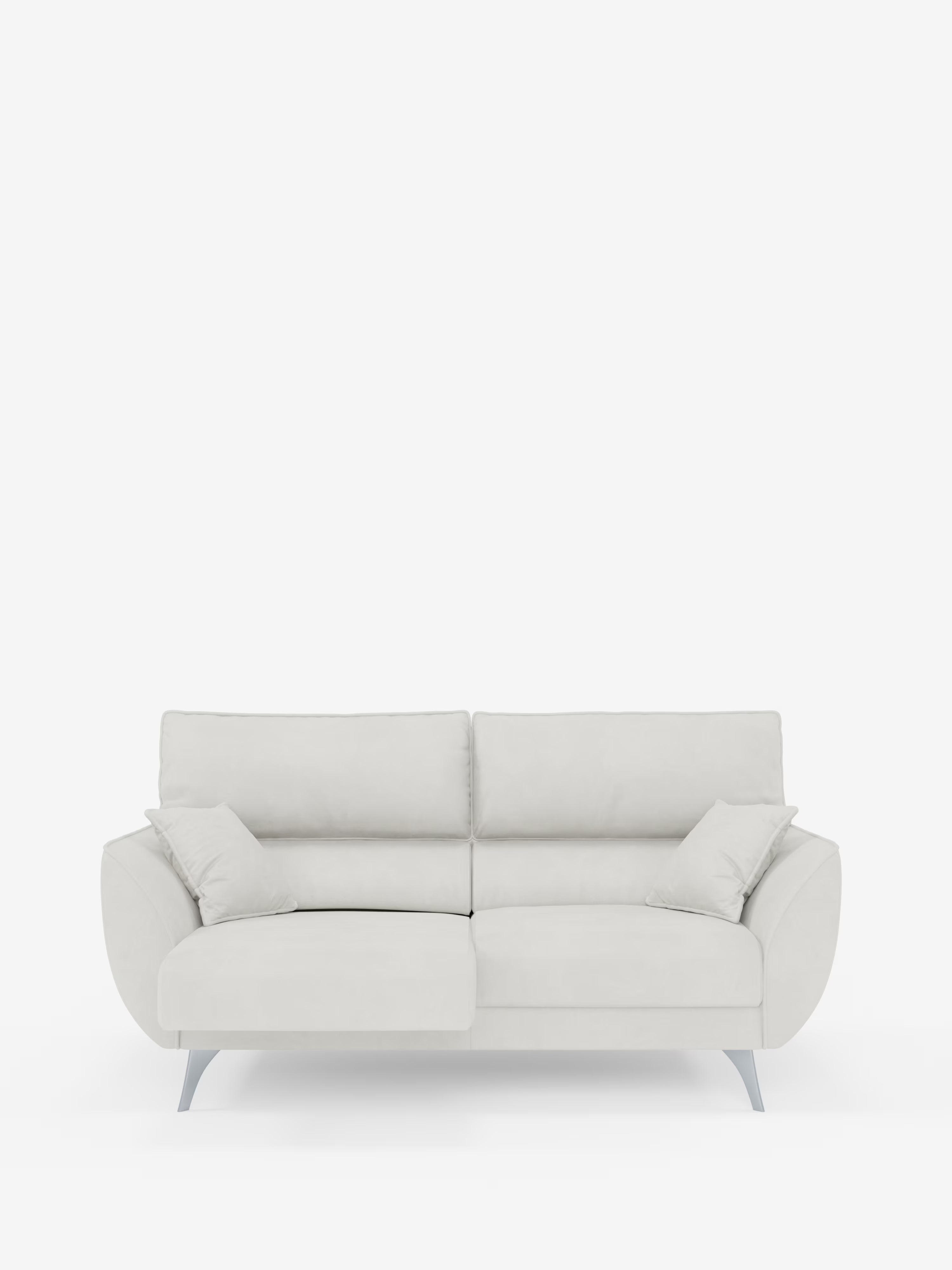 Michelangelo Canapé 2 et 3 places avec assises coulissantes et têtières réglables en tissu détachable T30