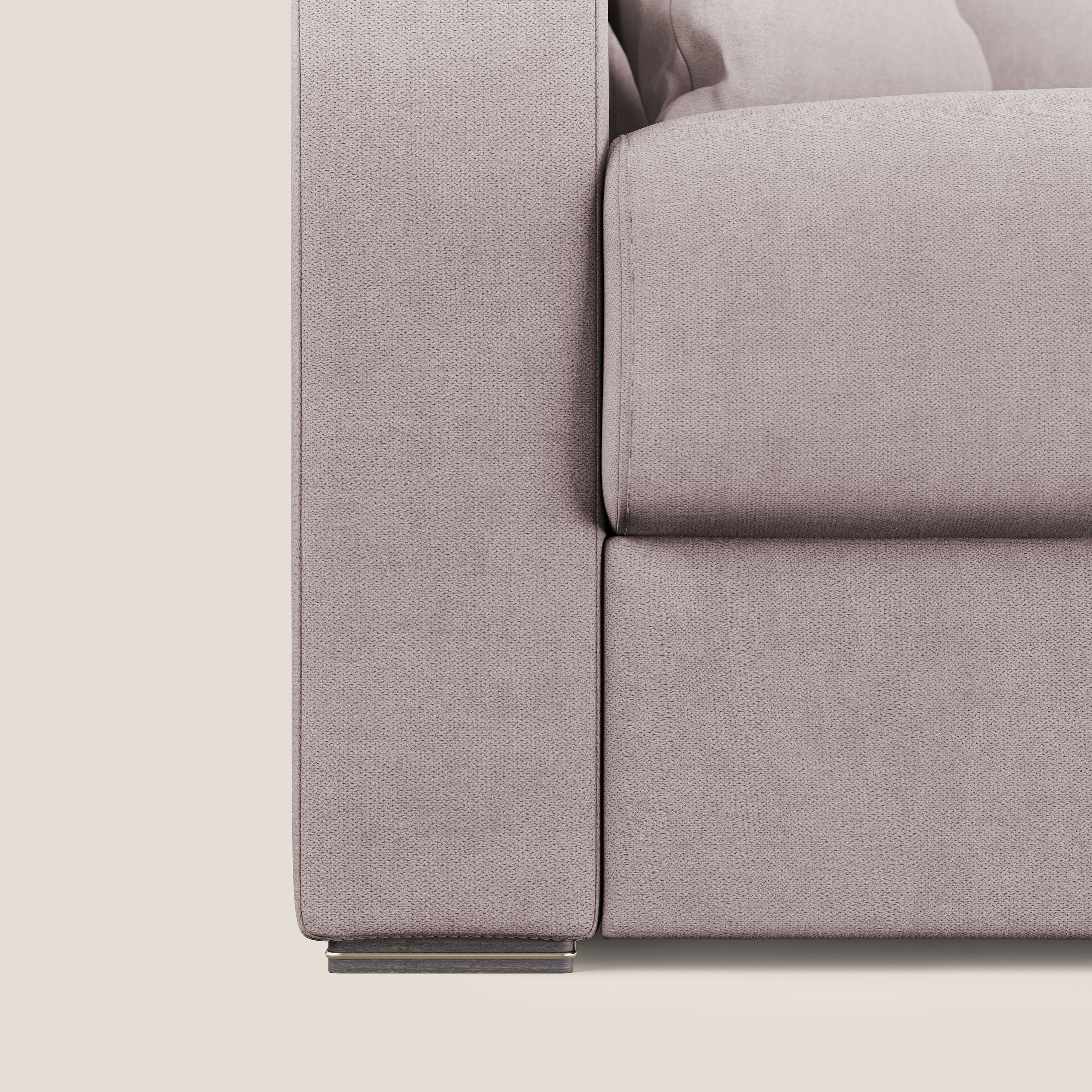 Best Divano letto matrimoniale in tessuto impermeabile T02 rosa - divani.store