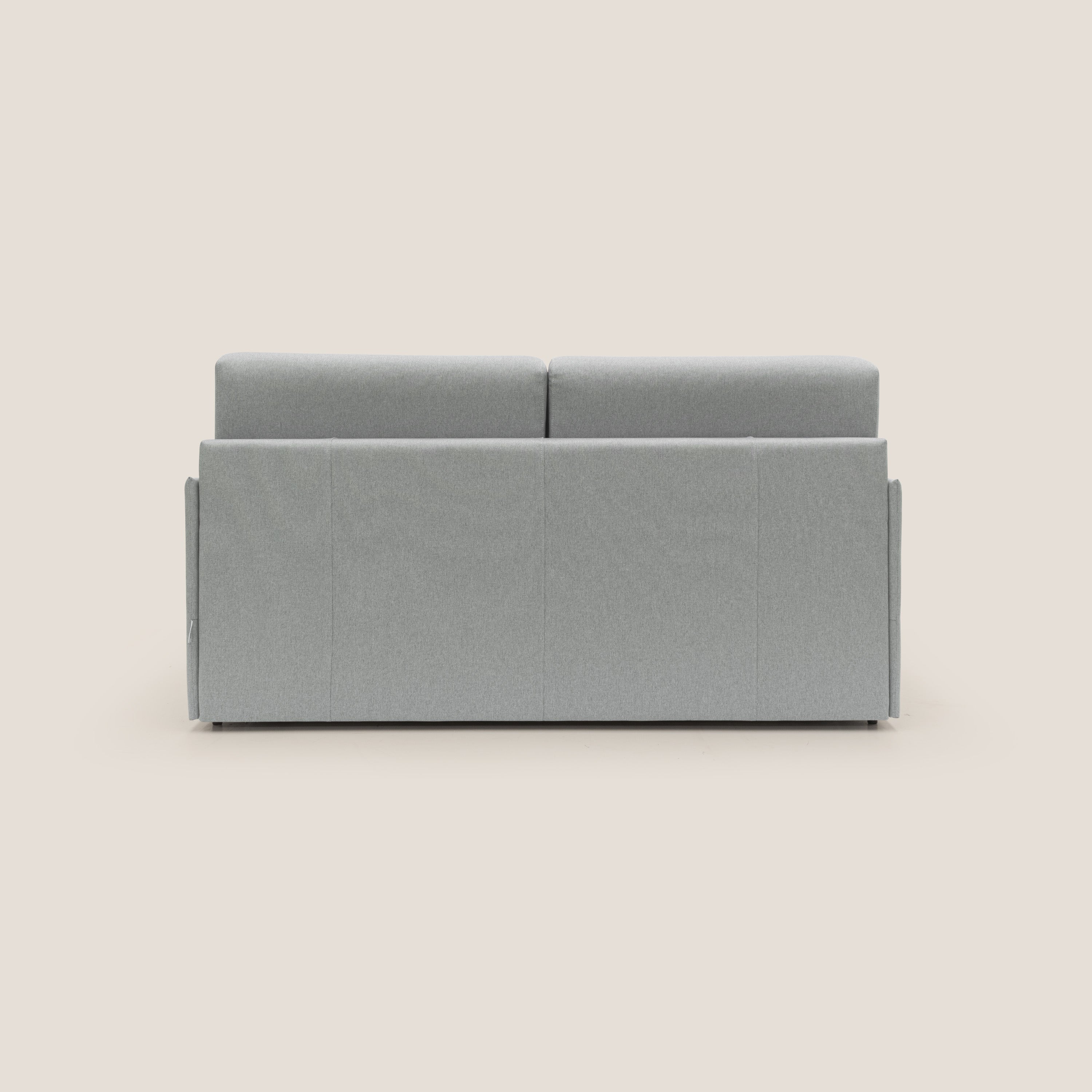 Evans Divano letto matrimoniale in tessuto impermeabile T13 grigio - divani.store