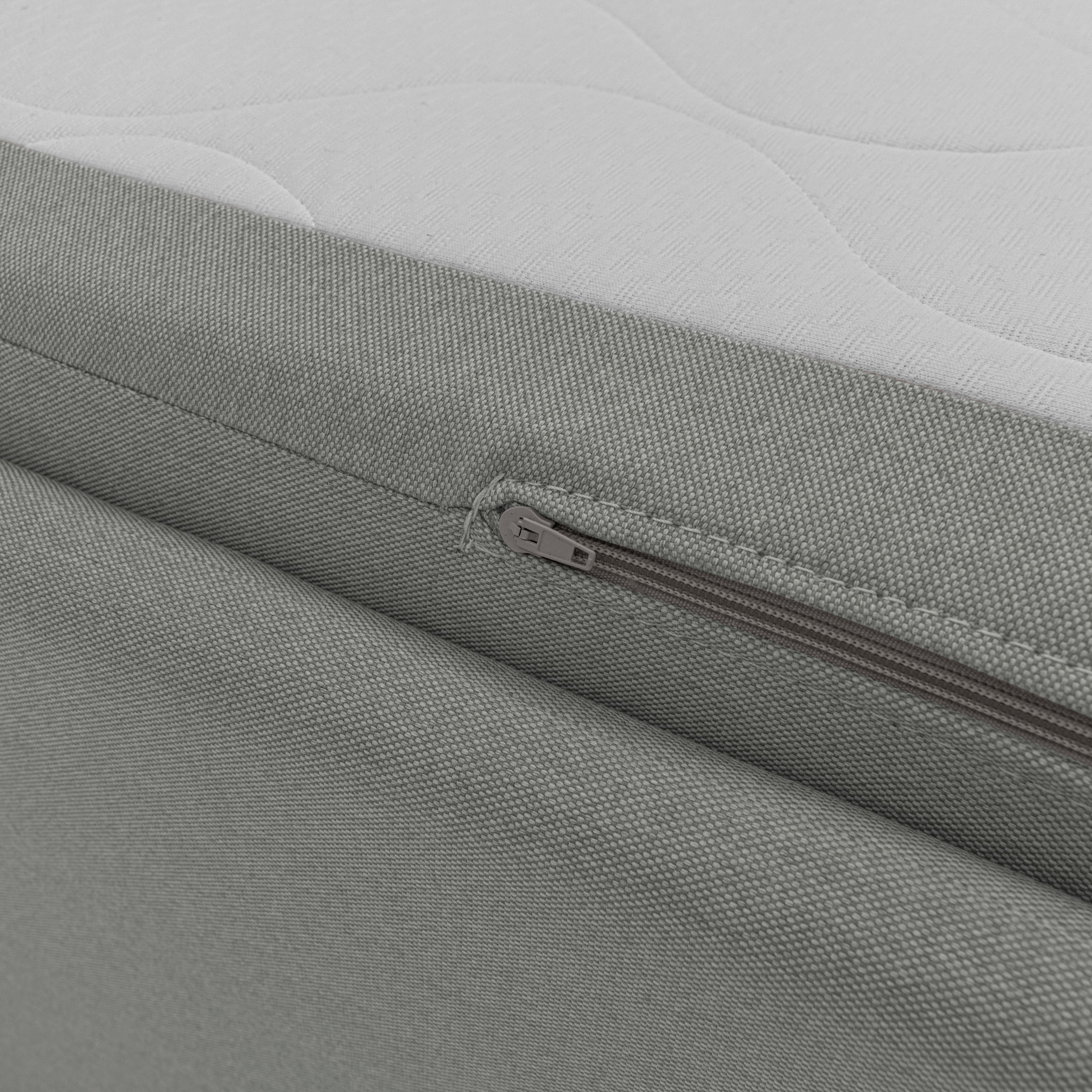 Tortona Divano duplex con doppio letto in tessuto simil cotone impermeabile T13 grigio - divani.store