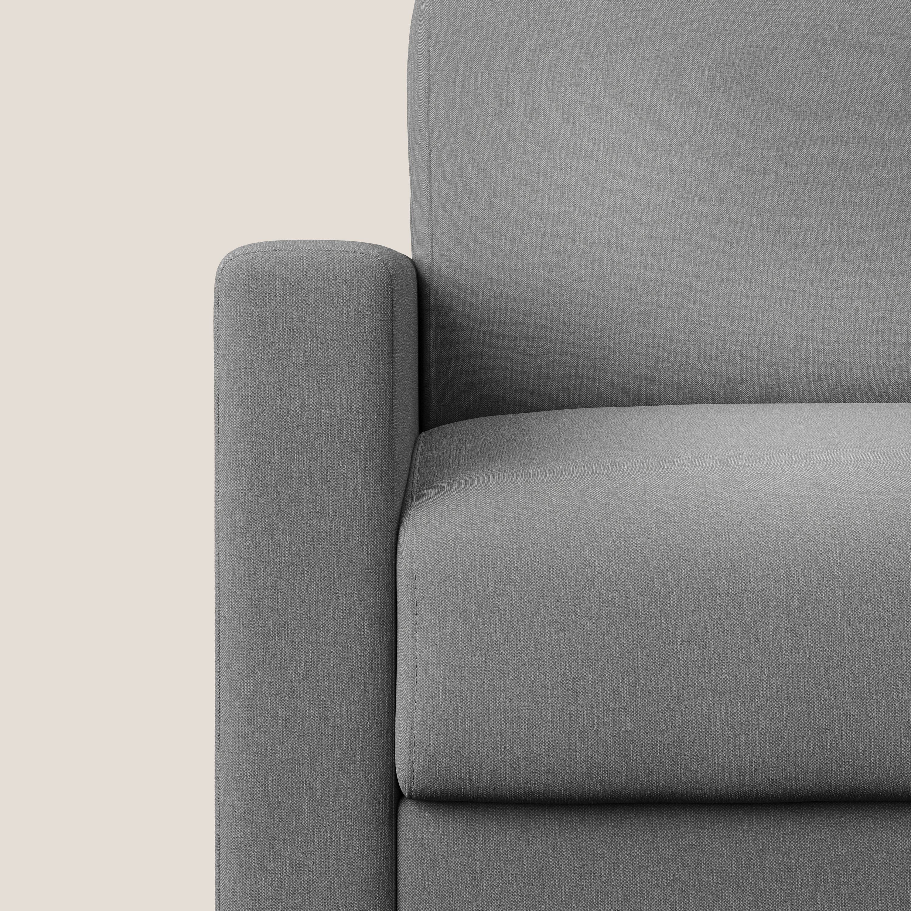 Chris poltrona letto in tessuto impermeabile T13 grigio - divani.store