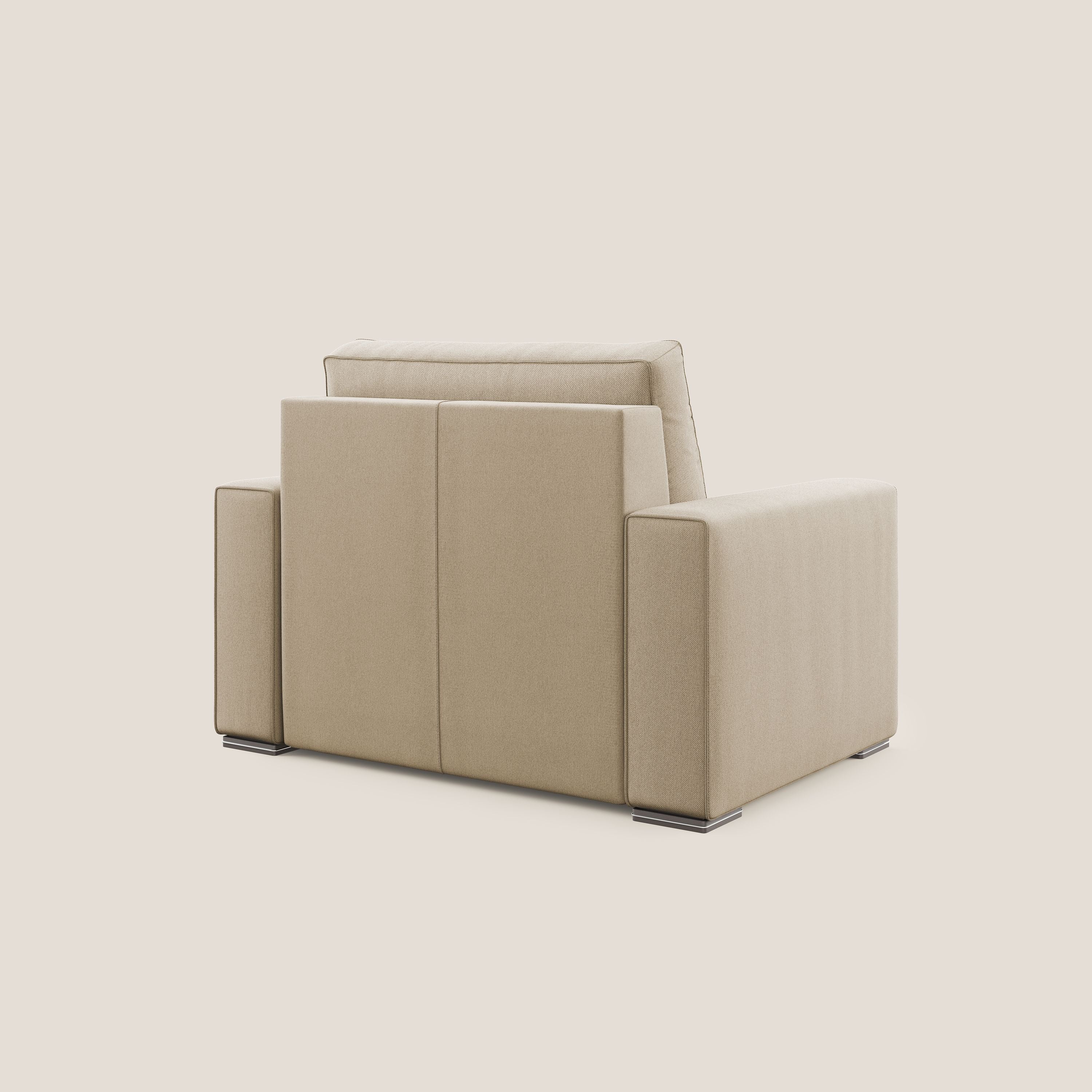 Dream poltrona letto in tessuto smacchiabile T05 beige - divani.store