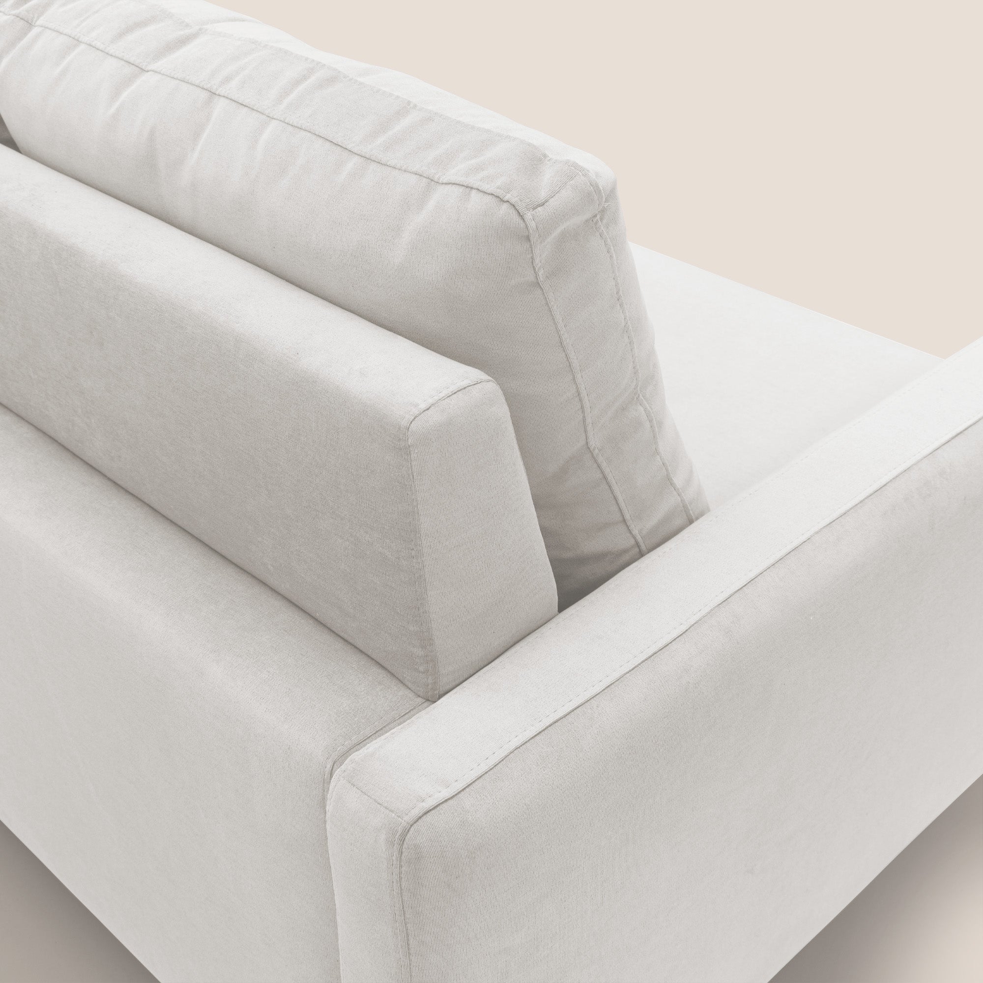 Matisse Divano angolare con sedute scorrevoli in tessuto morbido smacchiabile T17 - divani.store