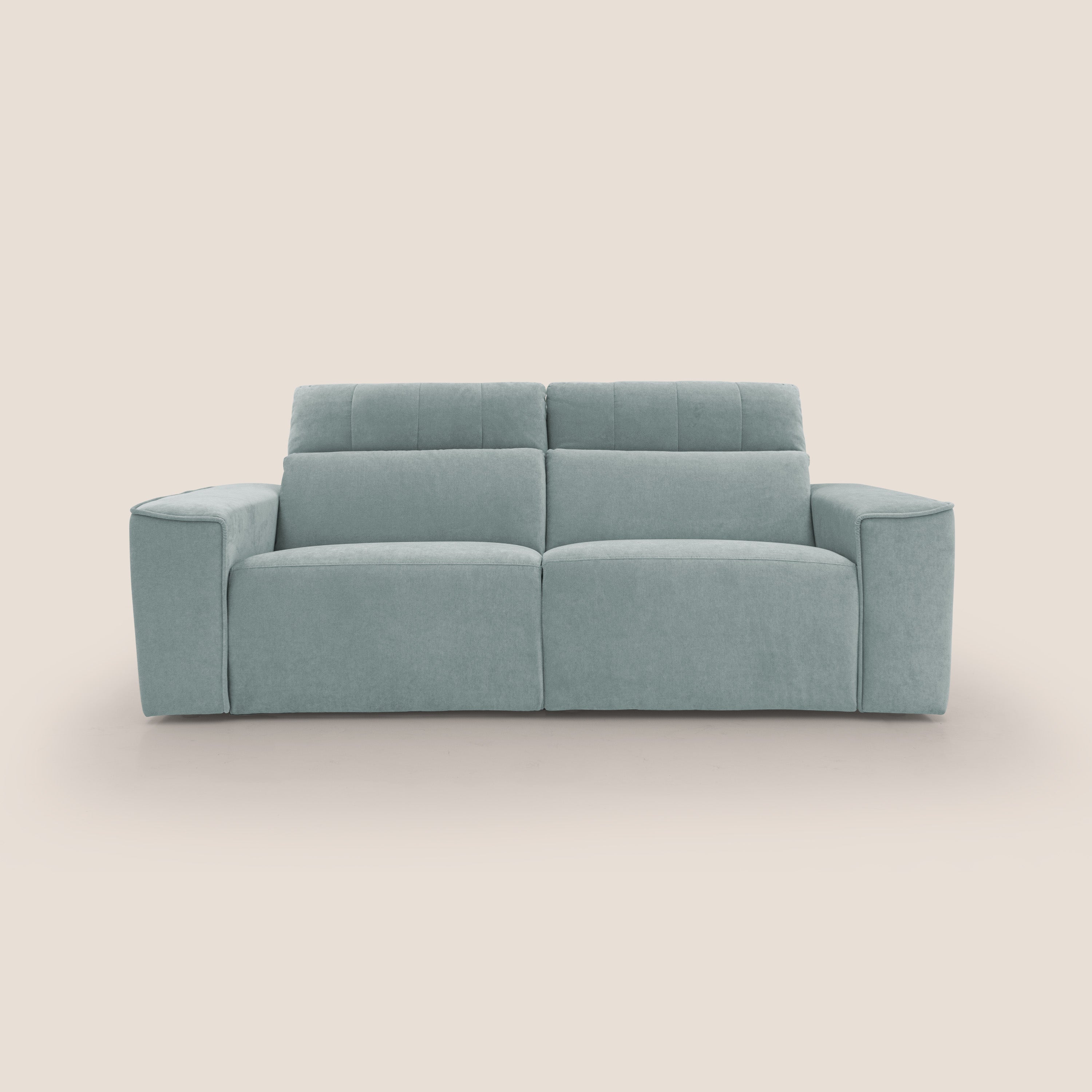 Clark Divano modulare con opzione relax elettrico in tessuto smacchiabile impermeabile T17 - divani.store