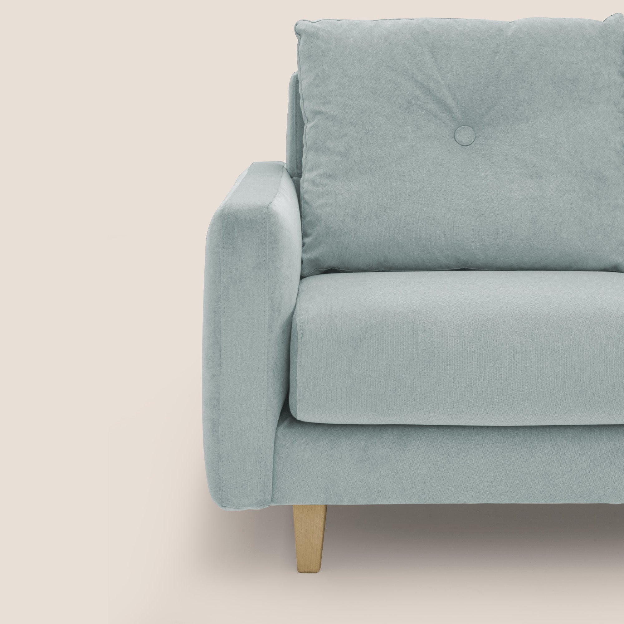 Matisse divano con sedute allungabili e schienali in piuma d'oca in tessuto smacchiabile T17 - divani.store