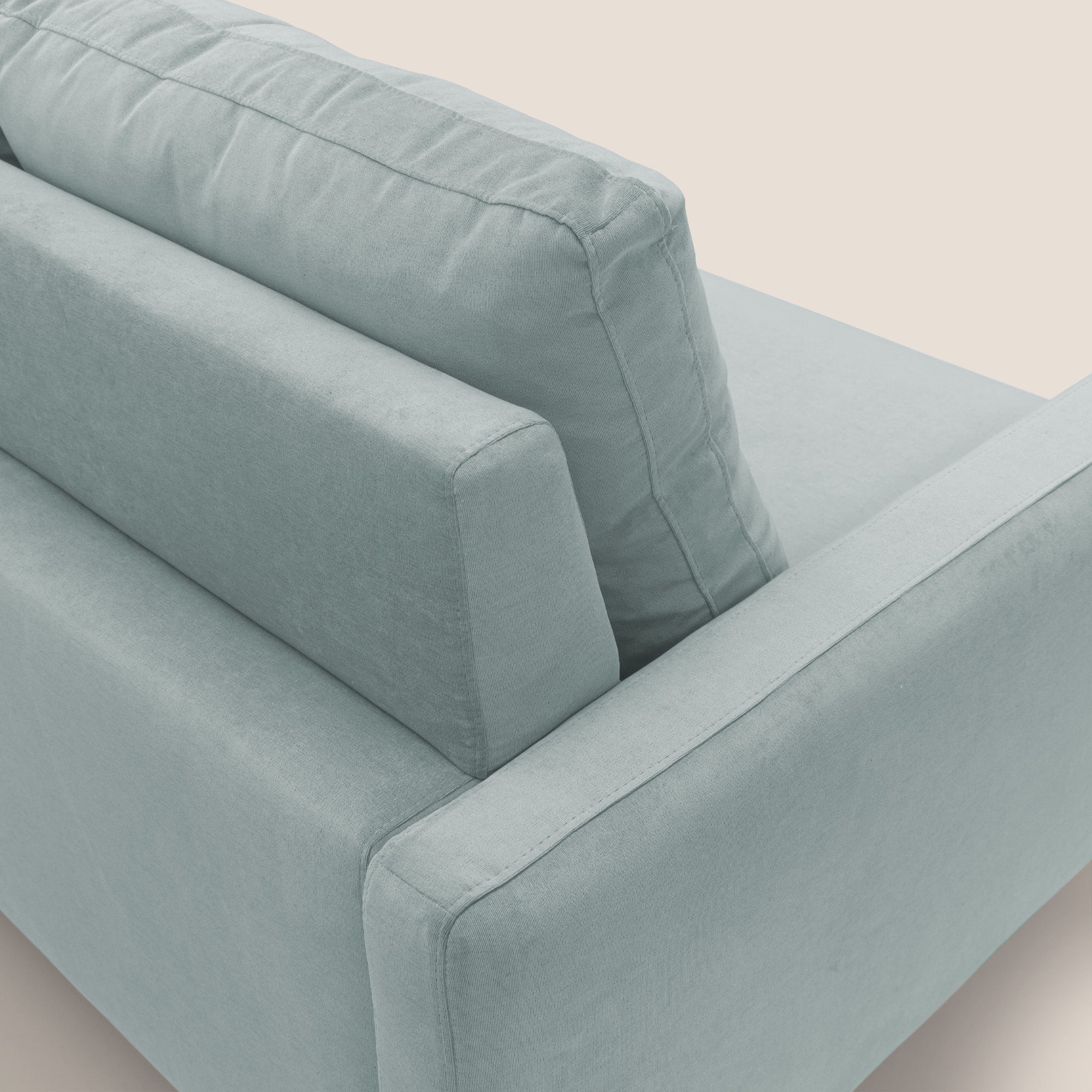 Matisse divano con sedute allungabili e schienali in piuma d'oca in tessuto smacchiabile T17 - divani.store