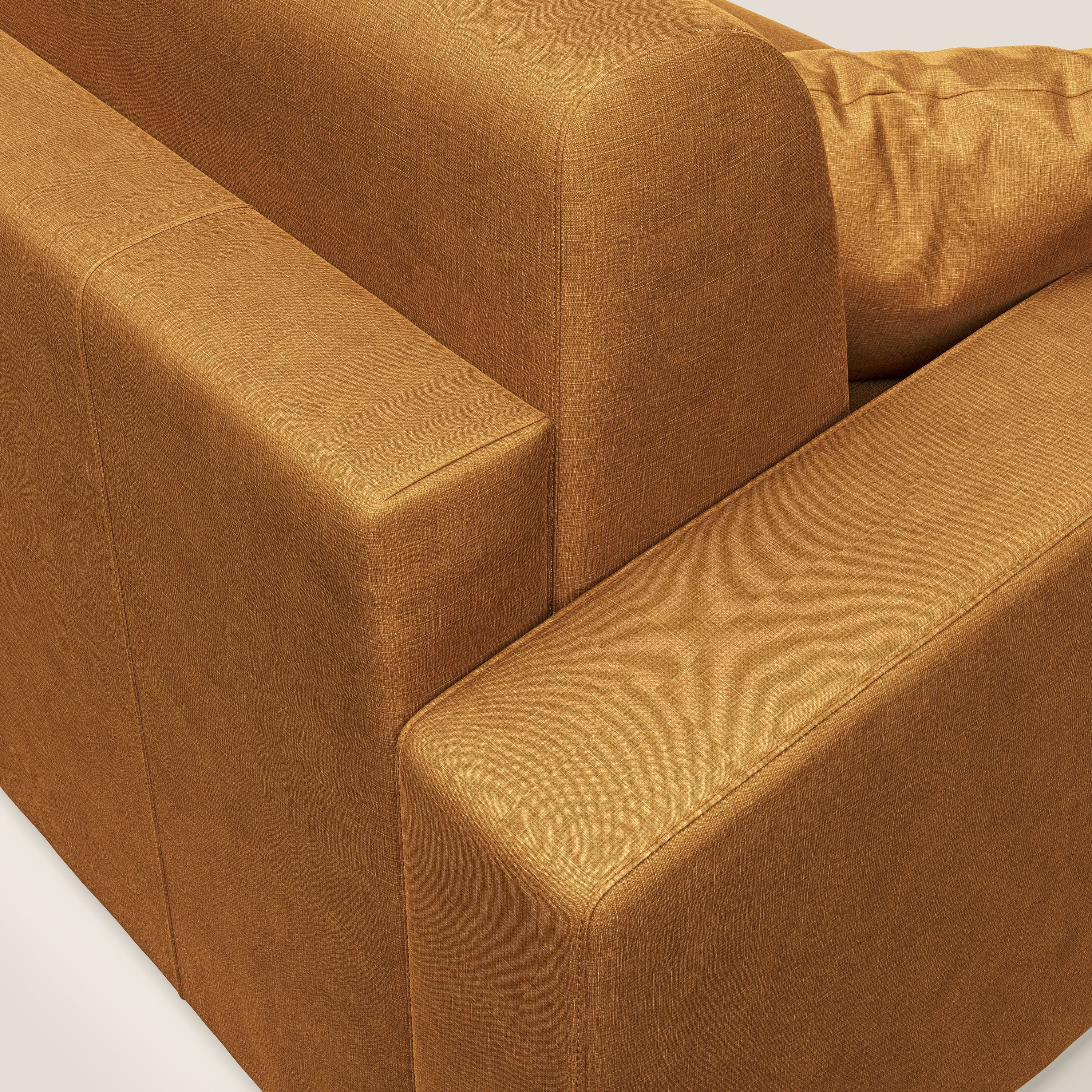 Lebron Divano letto matrimoniale in velluto morbido T01 oro - divani.store