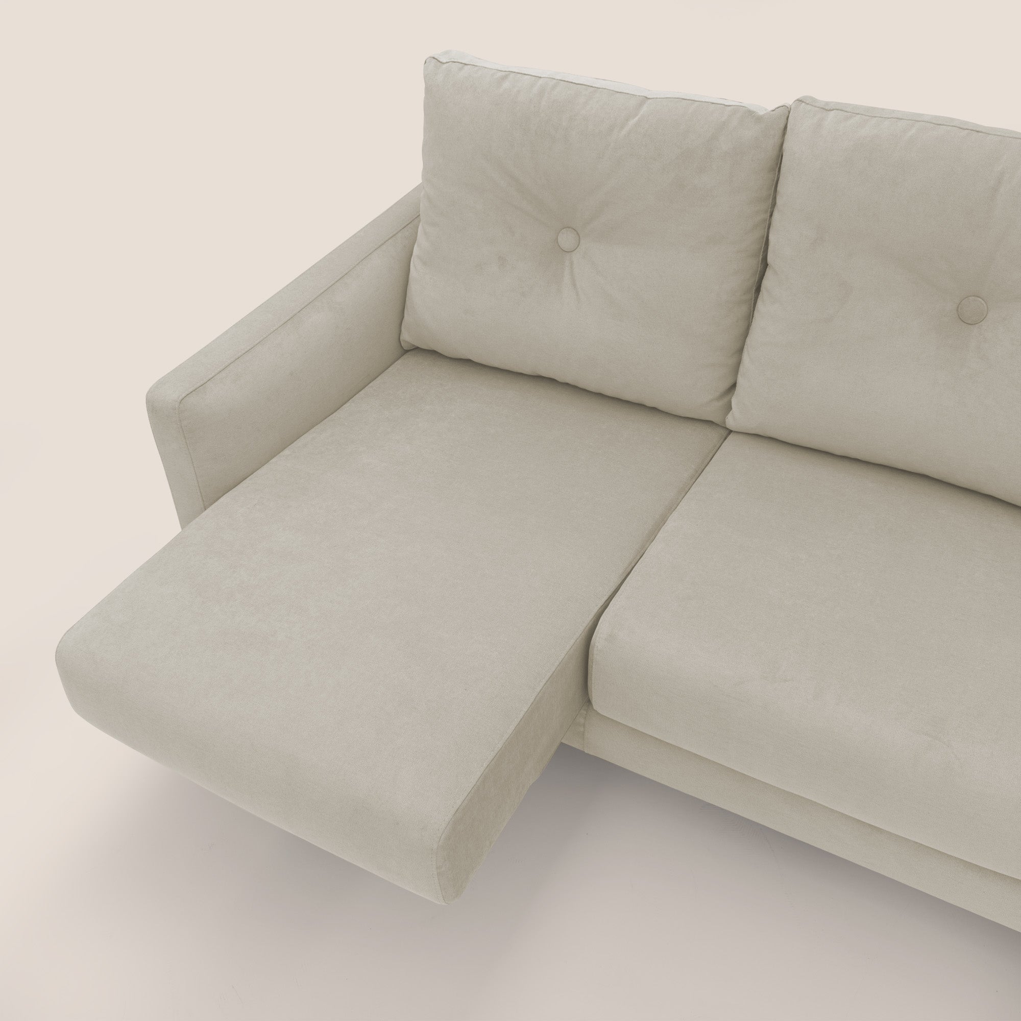 Matisse divano con sedute allungabili e schienali in piuma d'oca in tessuto smacchiabile T17 - divani.store