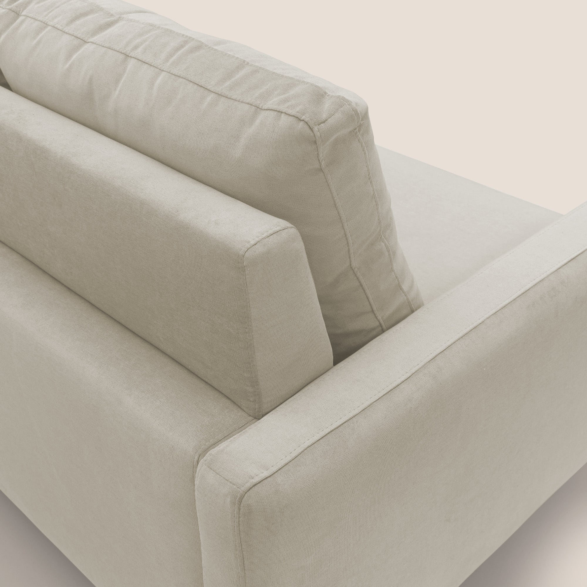 Matisse divano con sedute allungabili e schienali in piuma d'oca in tessuto smacchiabile T17 - divani.store