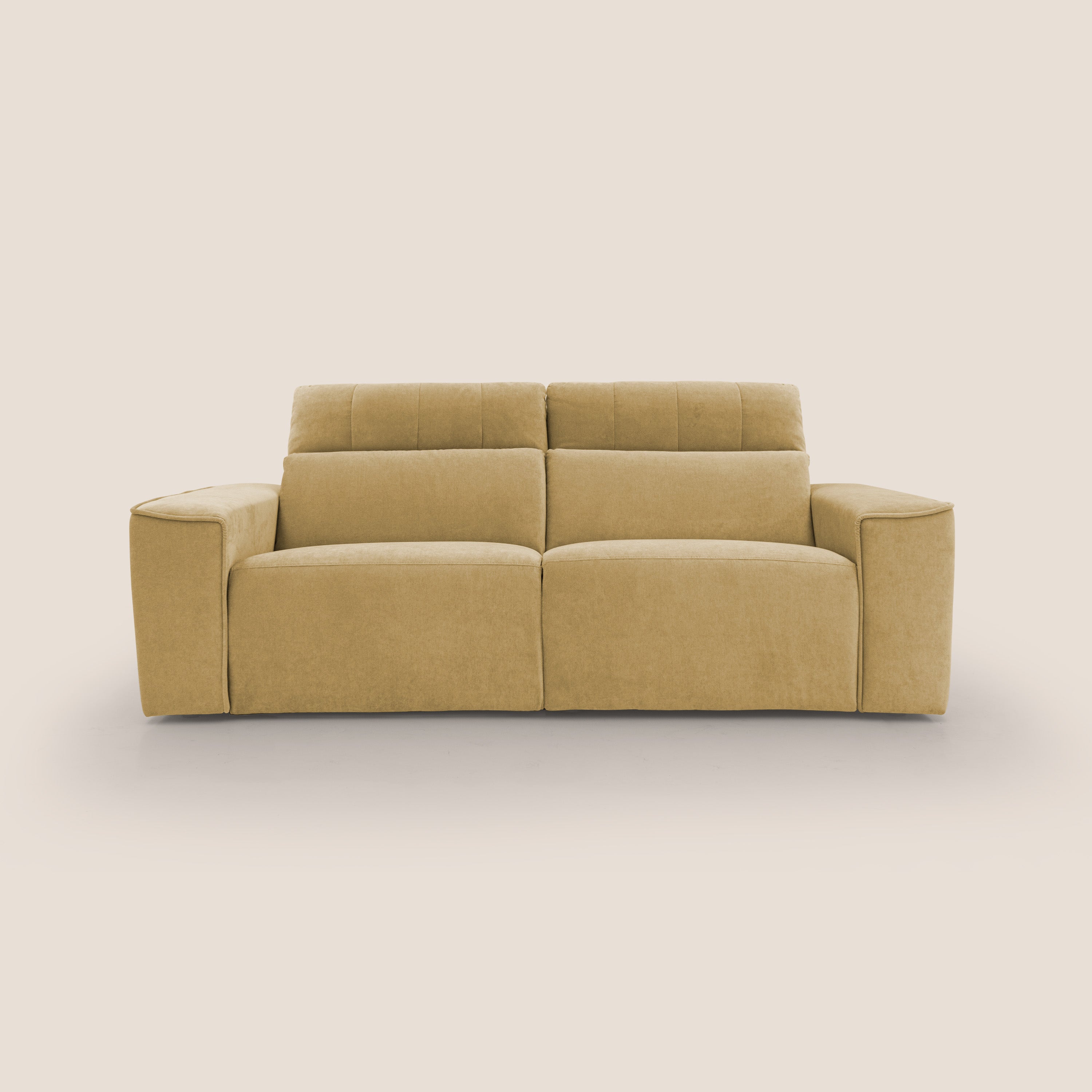 Clark Divano modulare con opzione relax elettrico in tessuto smacchiabile impermeabile T17 - divani.store
