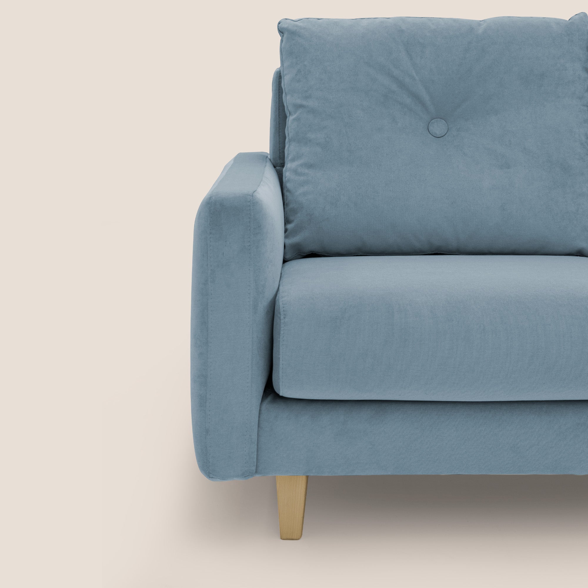 Matisse divano con sedute allungabili e schienali in piuma d'oca in tessuto smacchiabile T17 - divani.store