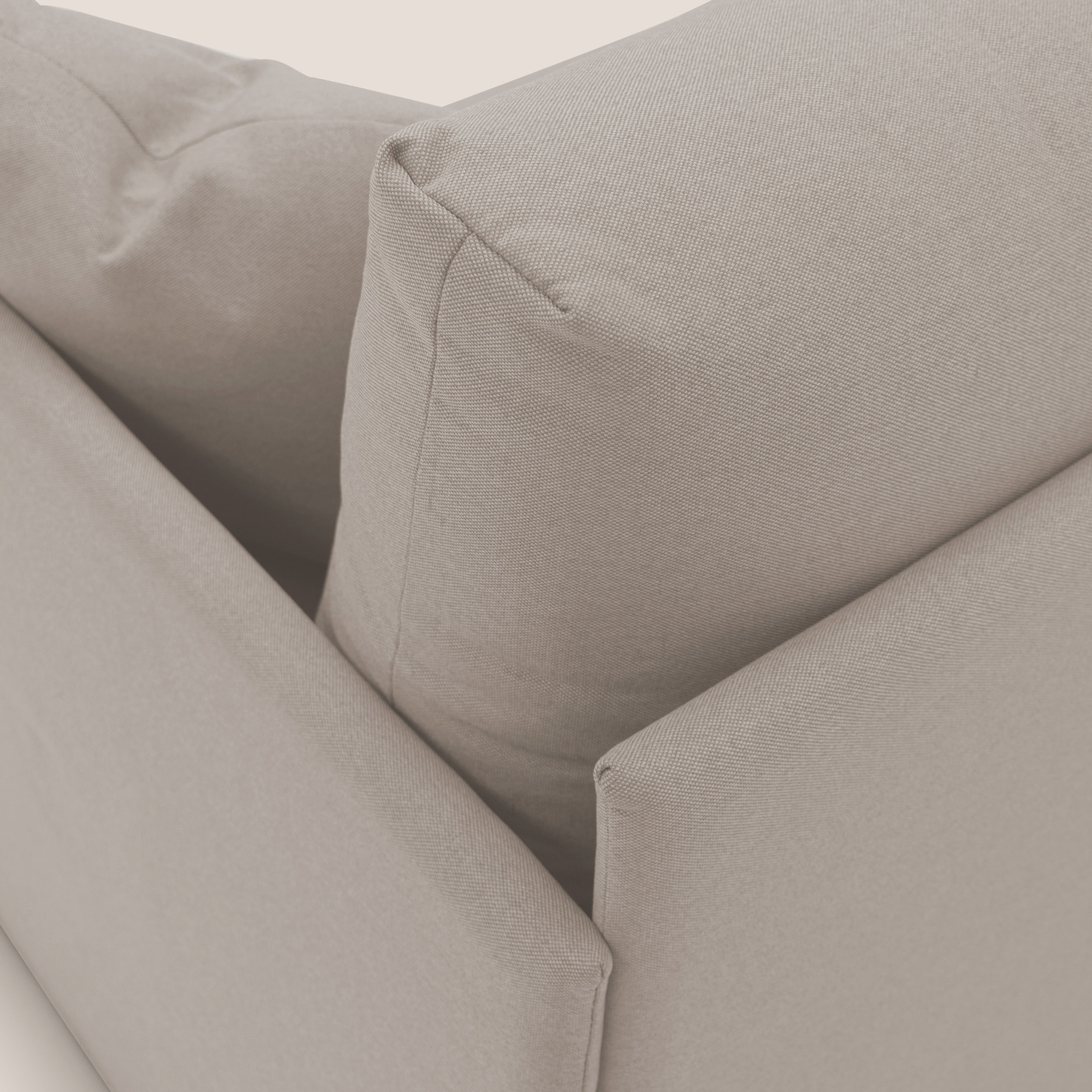 Brera Divano duplex con doppio letto in tessuto simil cotone impermeabile T13 panna - divani.store