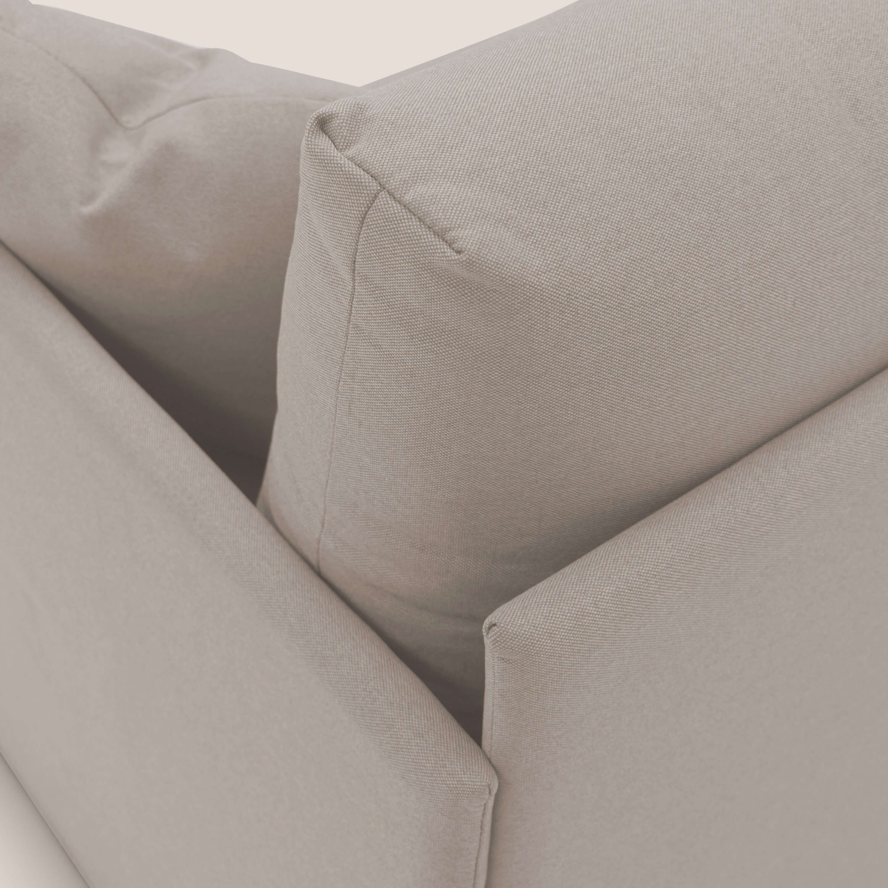 Brera Divano duplex con doppio letto in tessuto simil cotone impermeabile T13 panna - divani.store