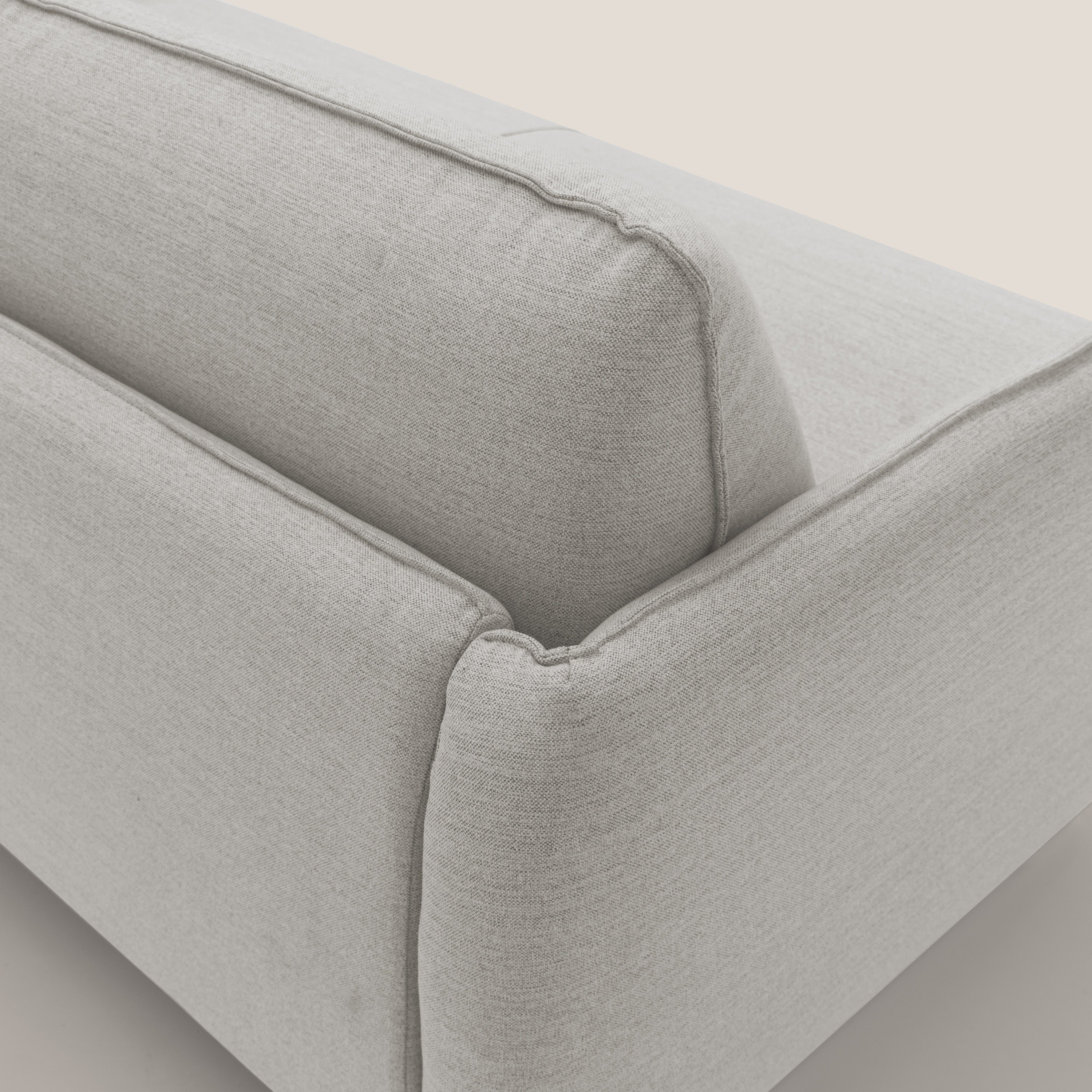 Texas Divano letto matrimoniale moderno in tessuto impermeabile T19 panna - divani.store