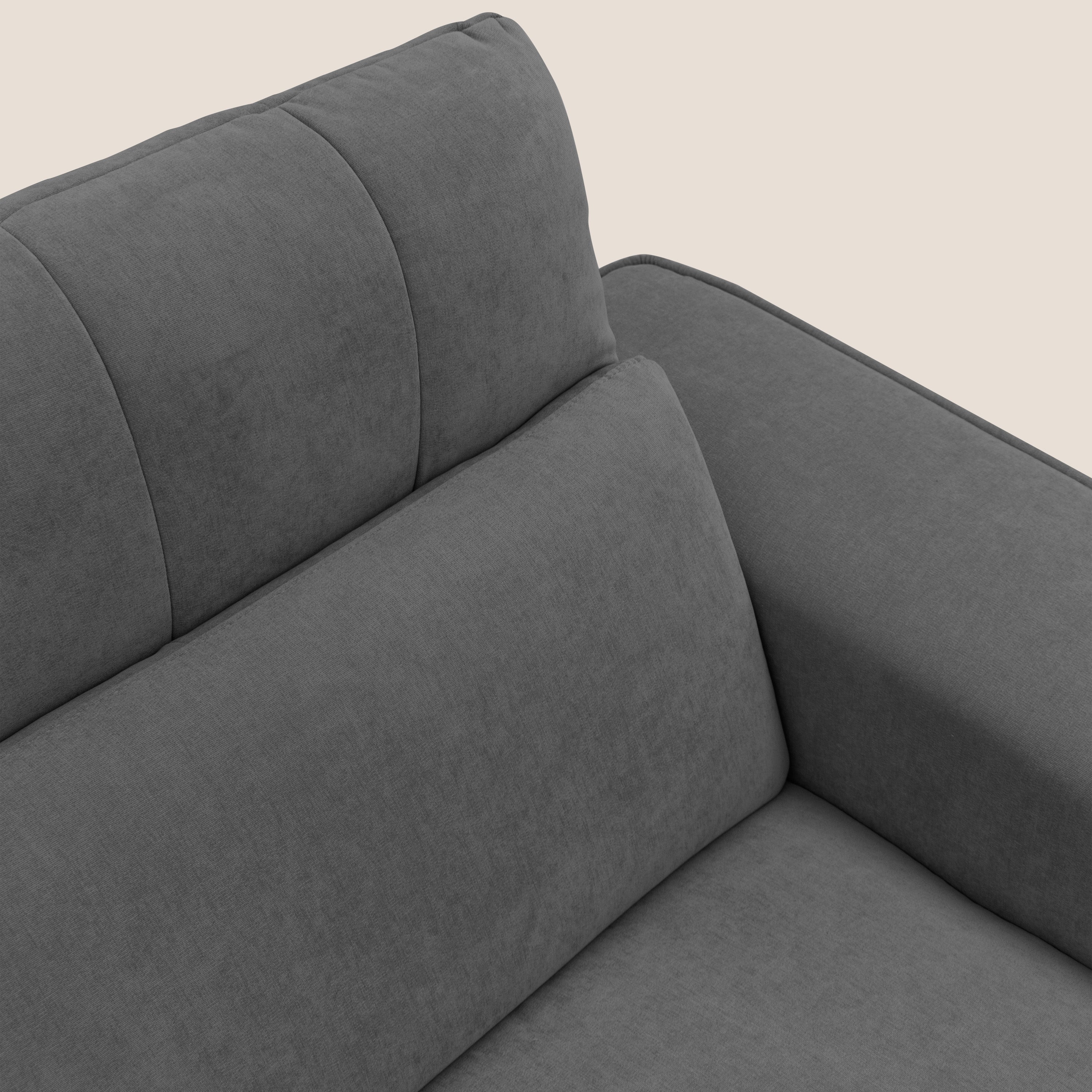 Clark Divano modulare con opzione relax elettrico in tessuto smacchiabile impermeabile T17 antracite - divani.store