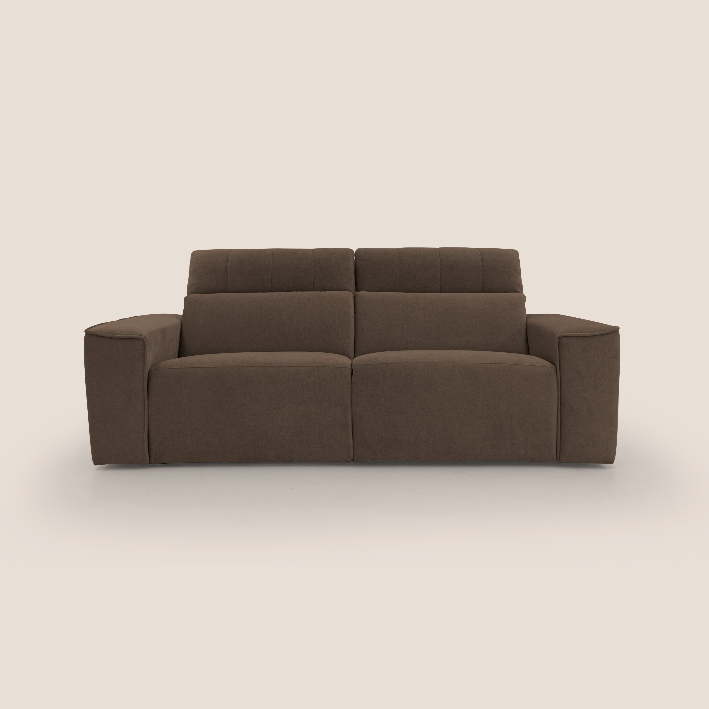Clark Divano modulare con opzione relax elettrico in tessuto smacchiabile impermeabile T17 - divani.store