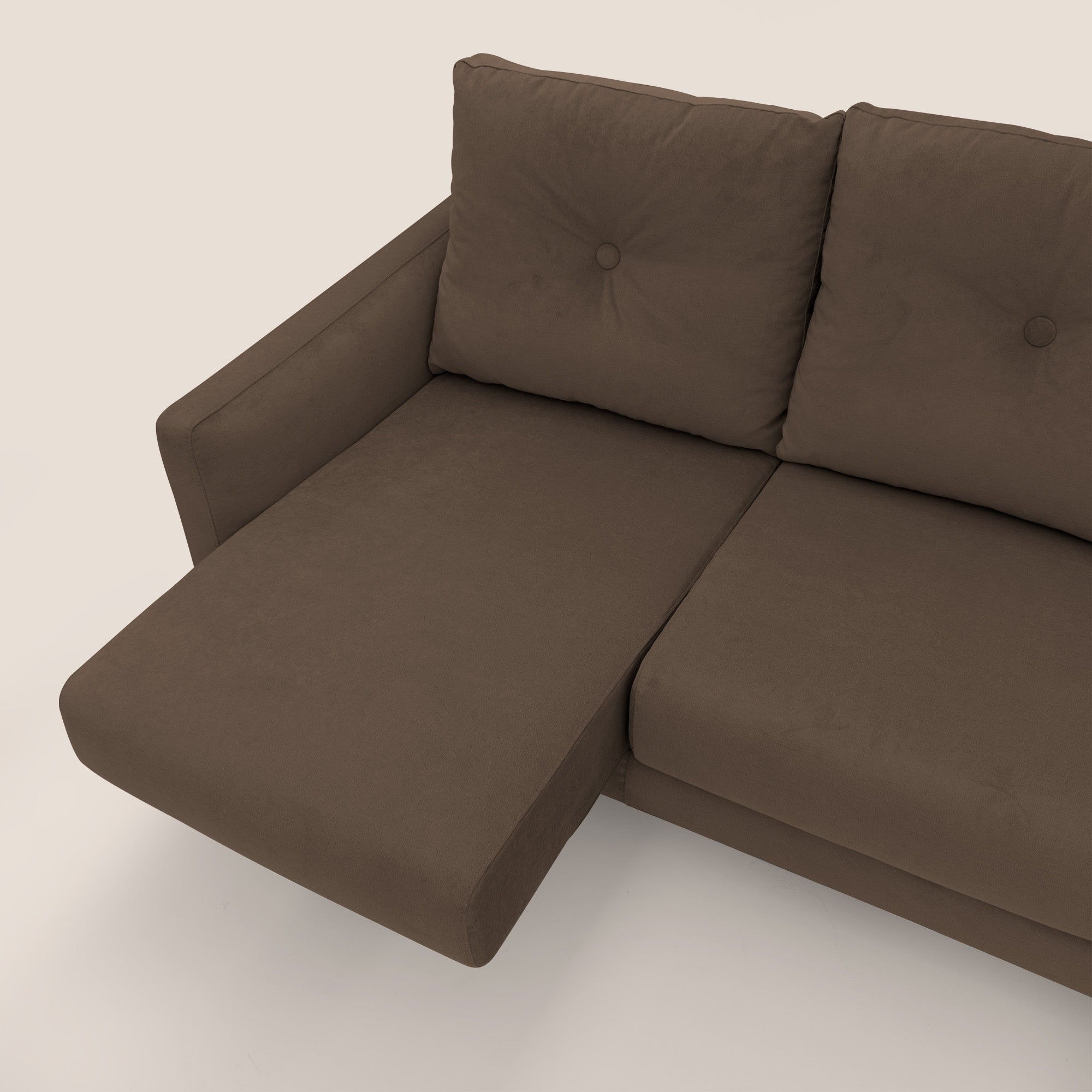 Matisse divano con sedute allungabili e schienali in piuma d'oca in tessuto smacchiabile T17 - divani.store