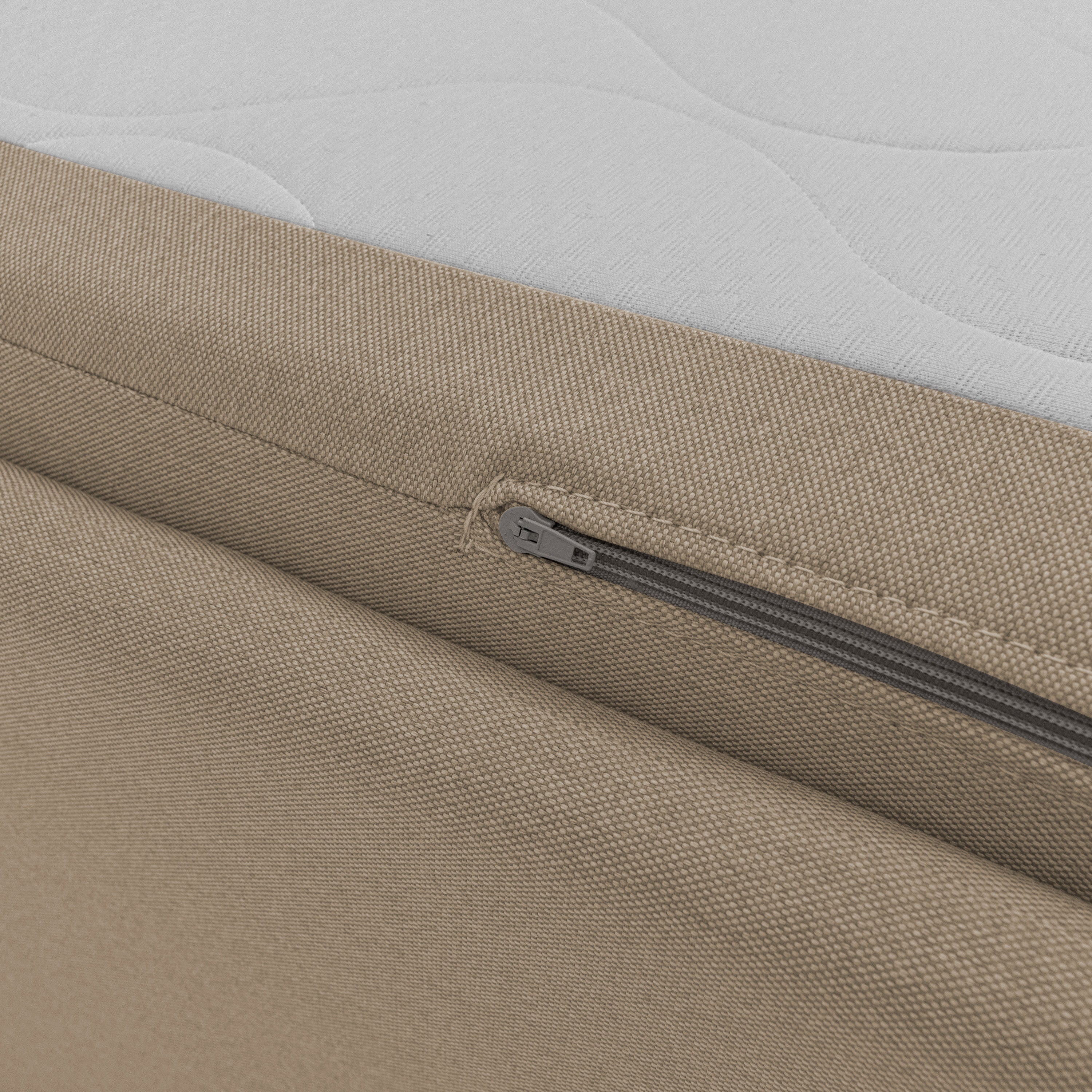 Tortona Divano duplex con doppio letto in tessuto simil cotone impermeabile T13 beige - divani.store