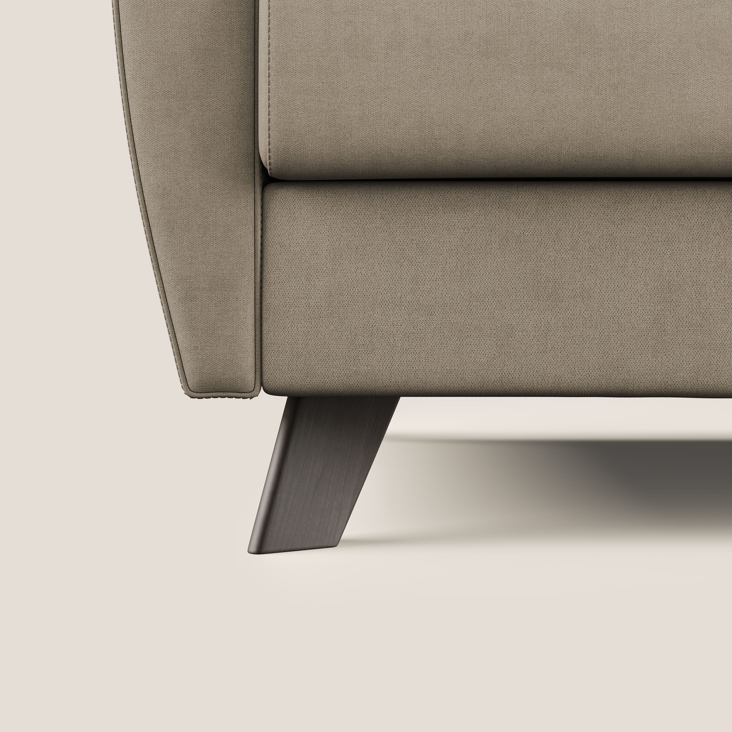 Callisto Divano letto matrimoniale in tessuto morbido impermeabile T02 beige - divani.store