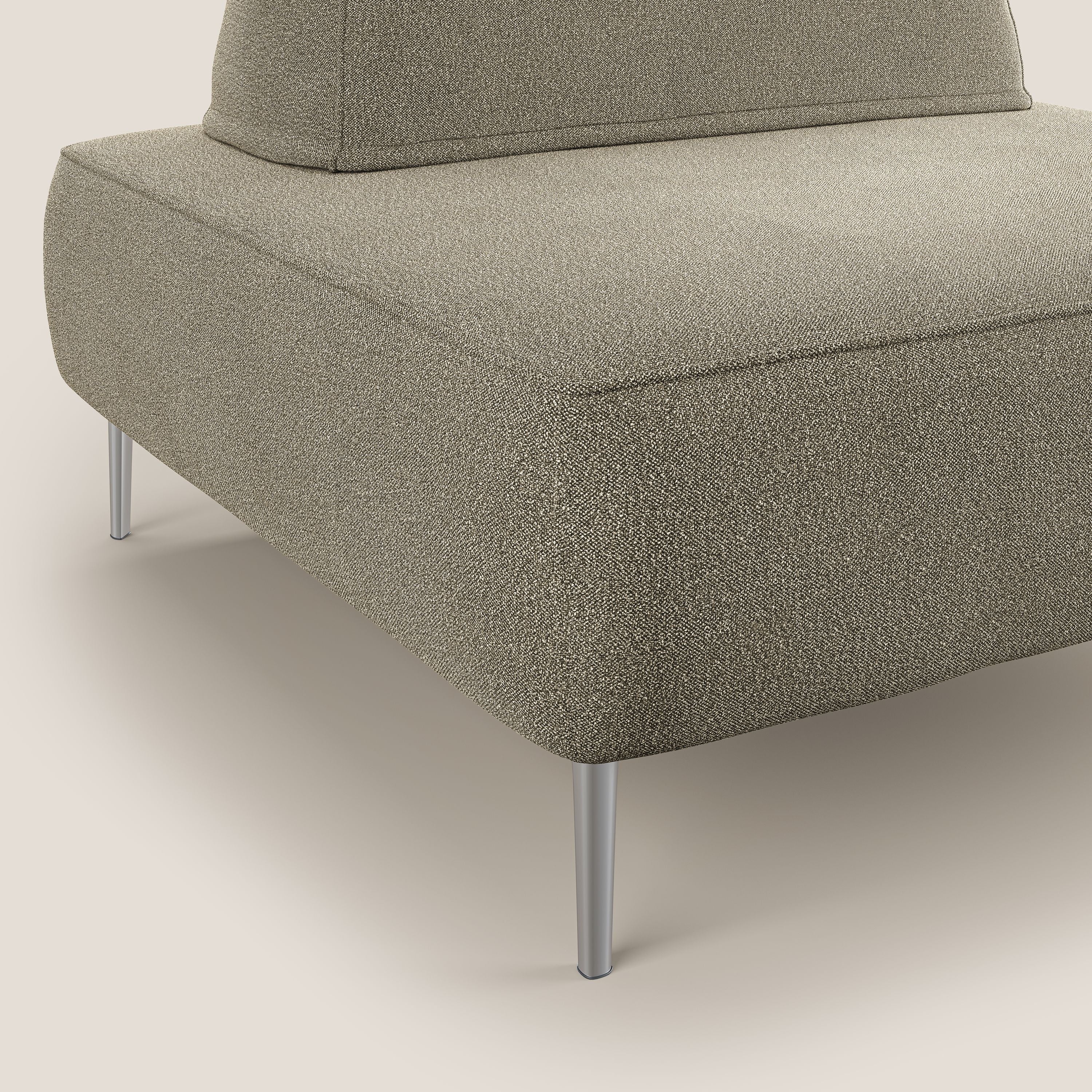 Newton poltrona modulare con schienali movibili T07 beige - divani.store