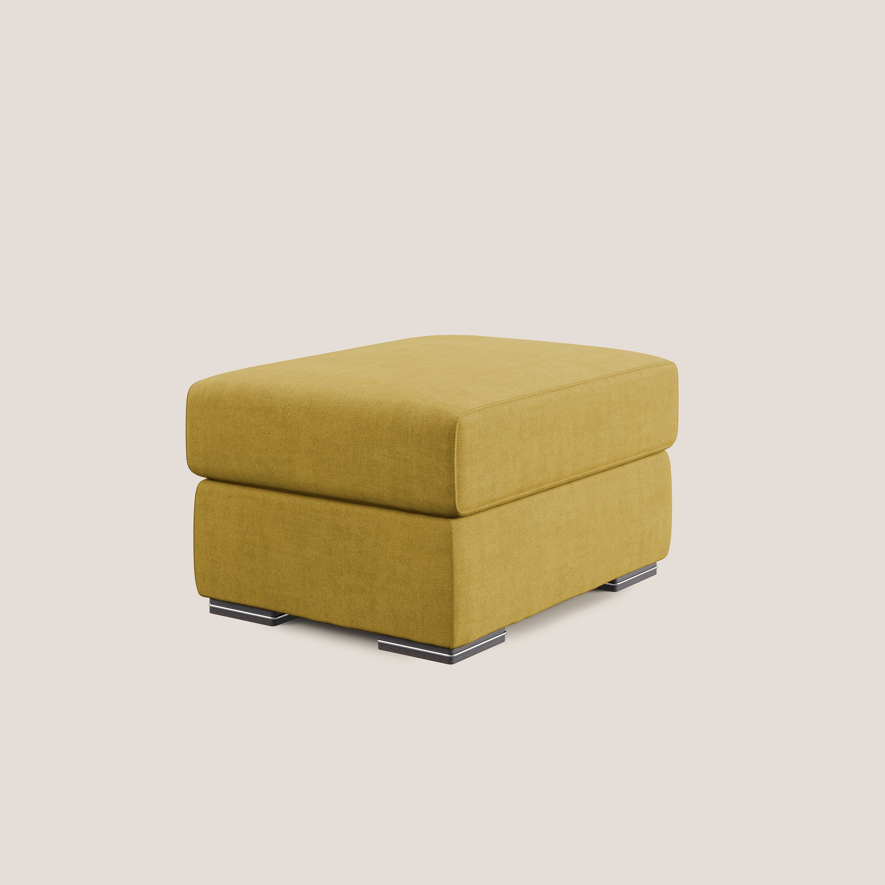 Sun pouf apribile contenitore in tessuto impermeabile T02 giallo - divani.store