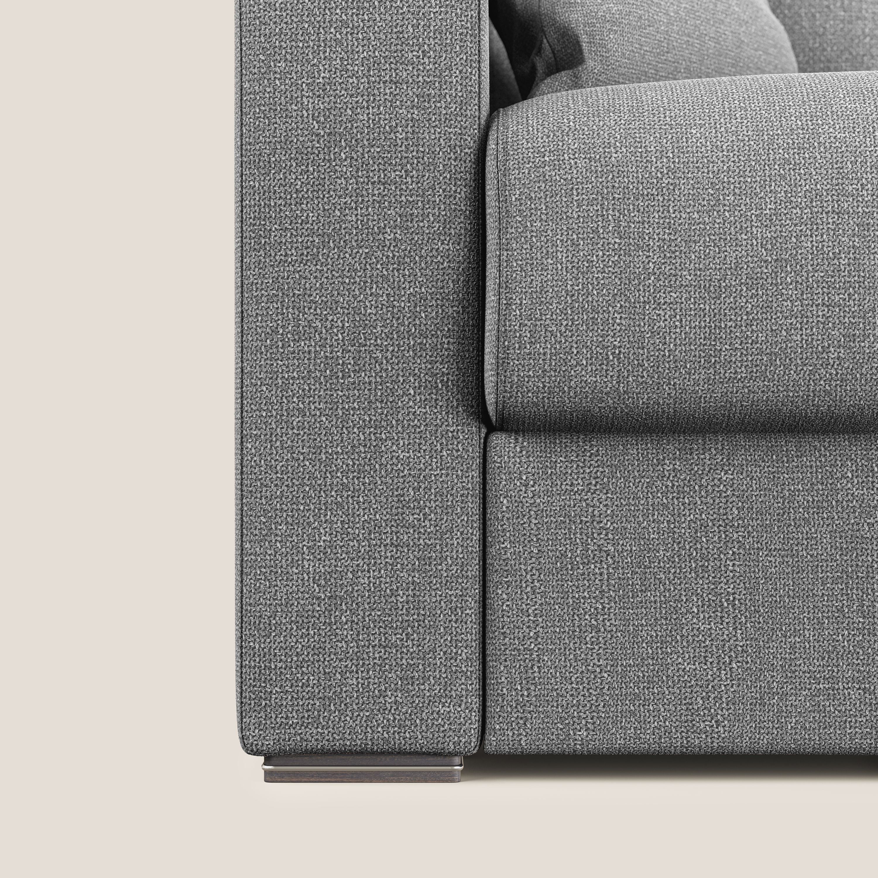 Best Divano letto matrimoniale in tessuto smacchiabile QuickClean T08 grigio - divani.store