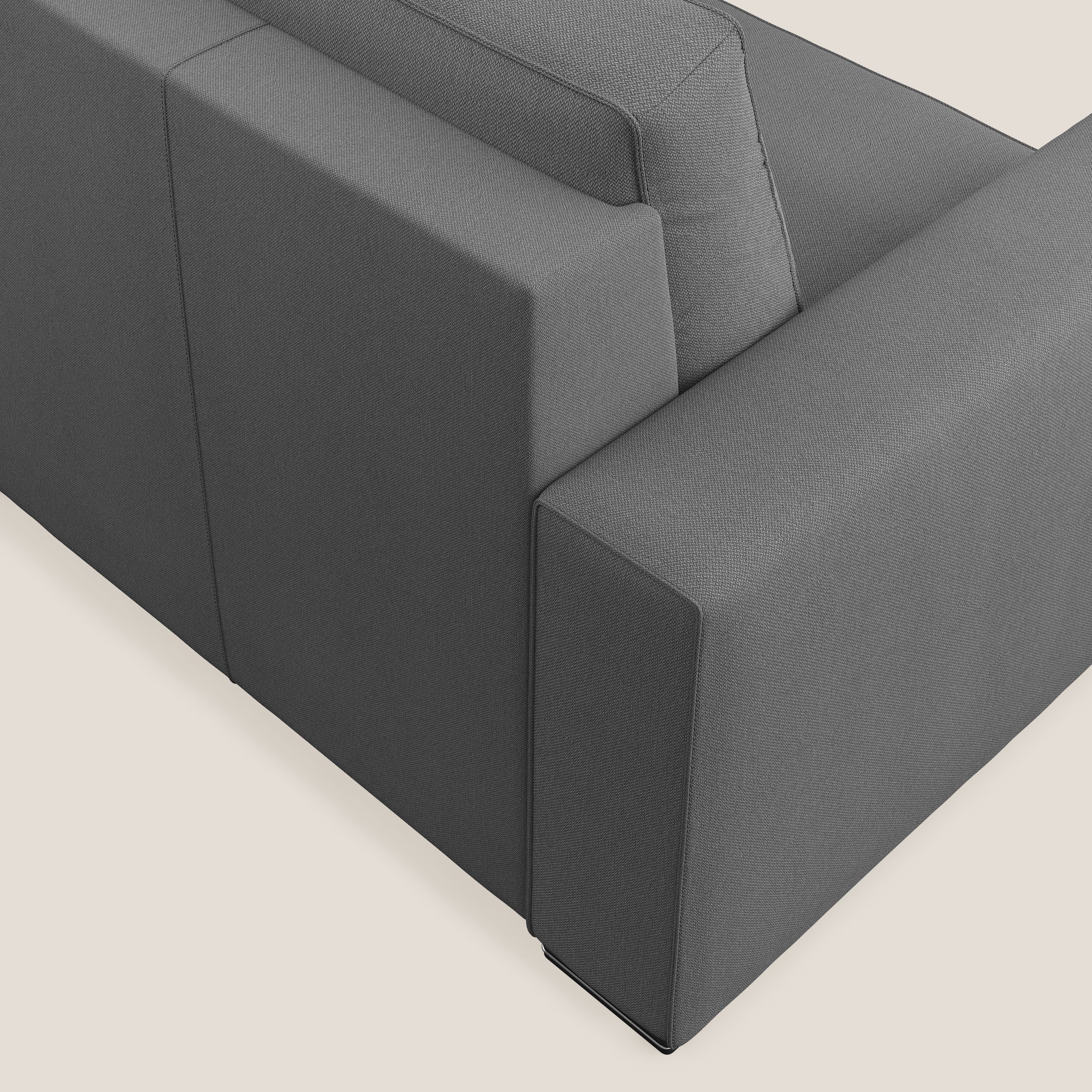 Dream poltrona letto in tessuto smacchiabile T05 antracite - divani.store