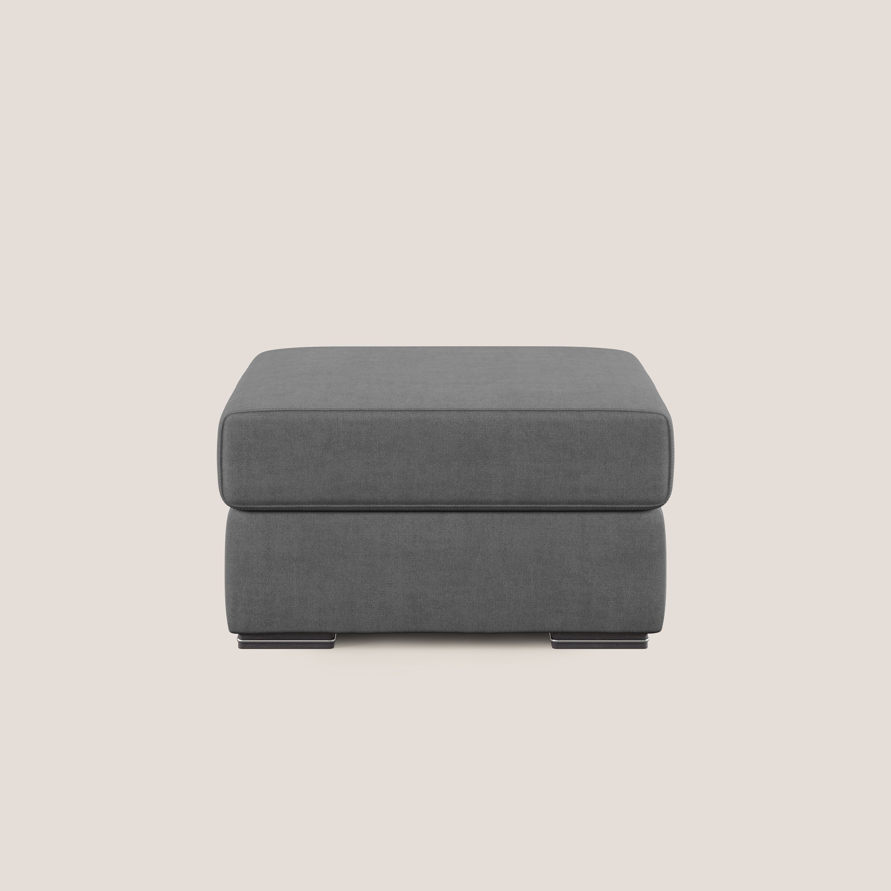 Sun pouf apribile contenitore in tessuto impermeabile T02 grigio - divani.store