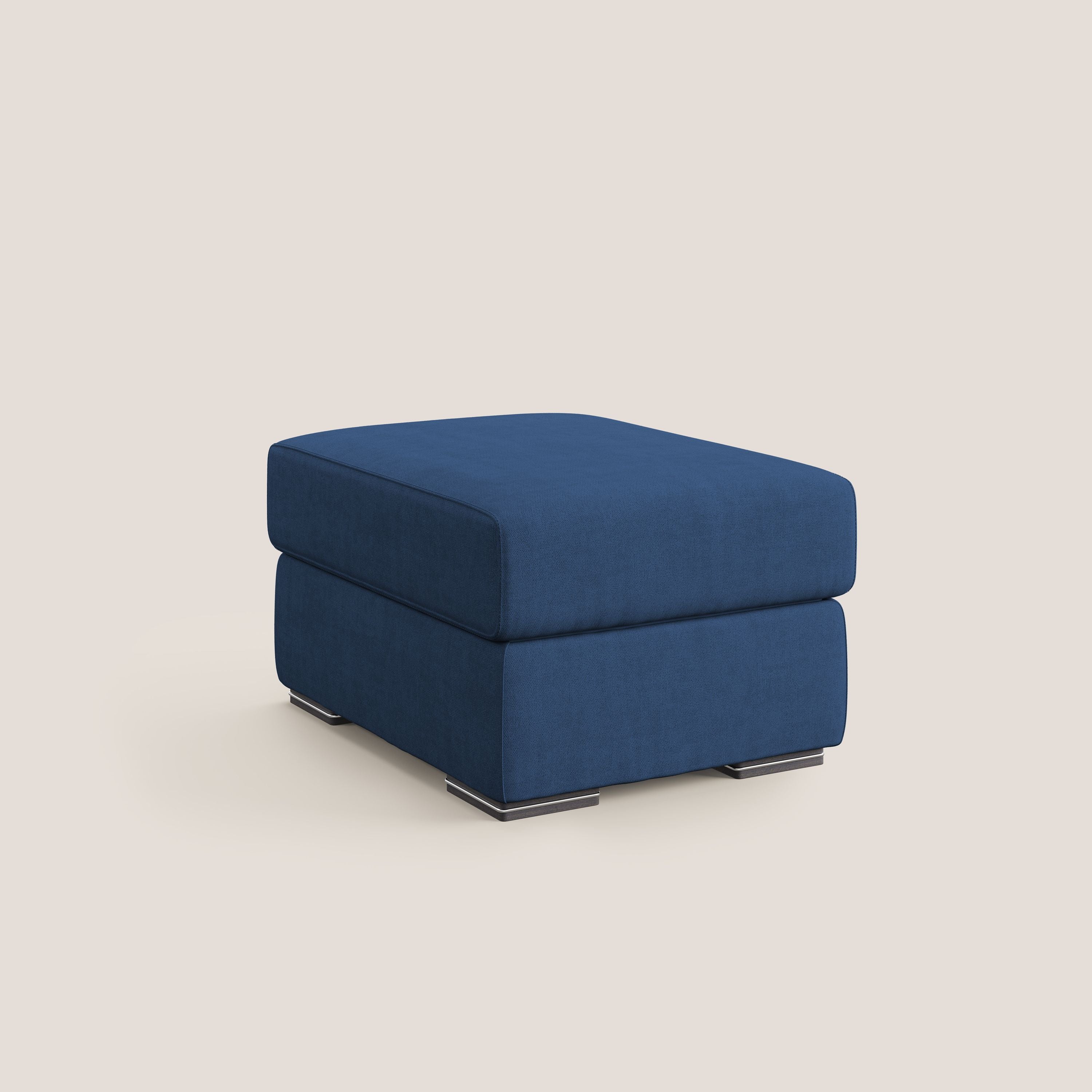 Sun pouf apribile contenitore in tessuto impermeabile T02 blu - divani.store