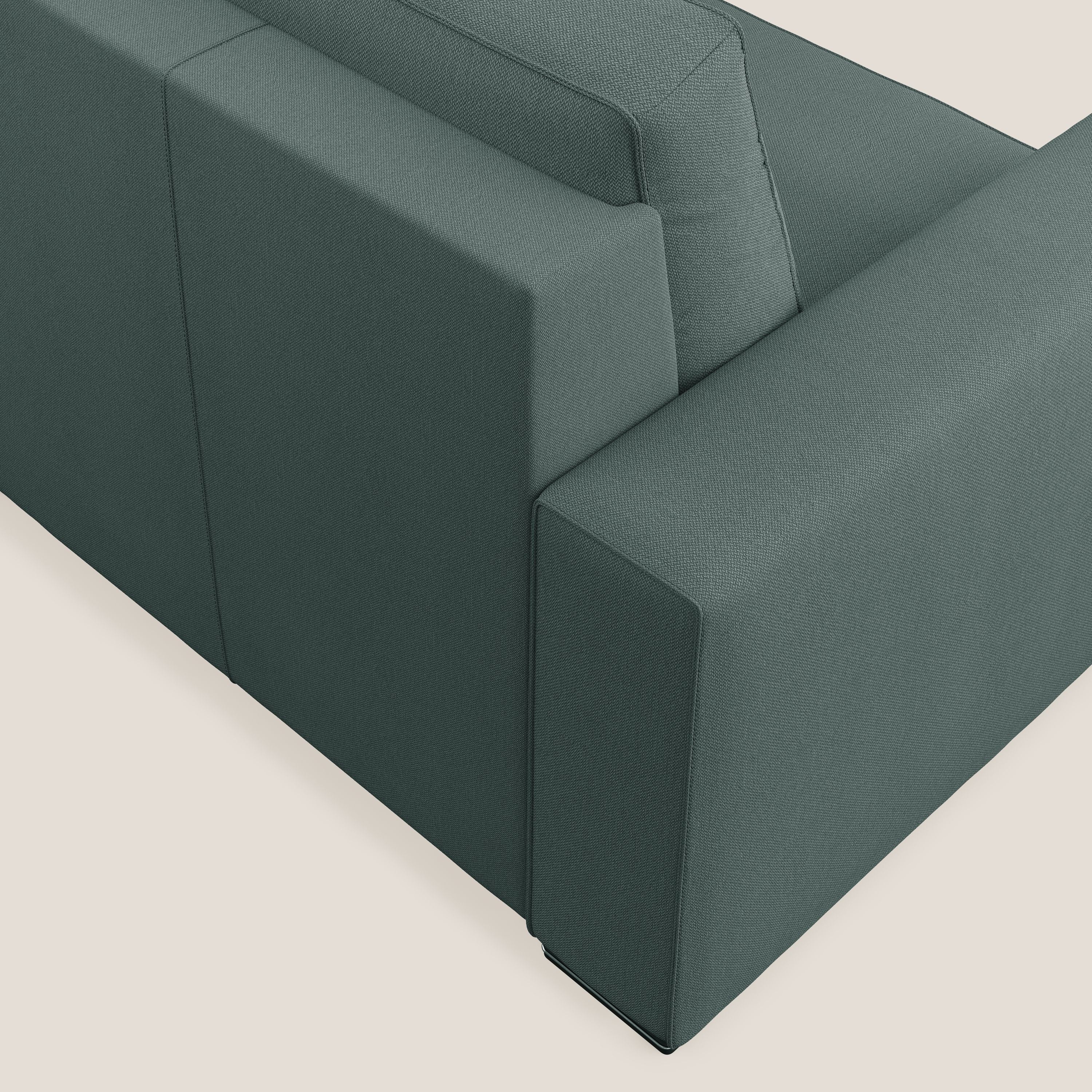 Dream poltrona letto in tessuto smacchiabile T05 verde - divani.store