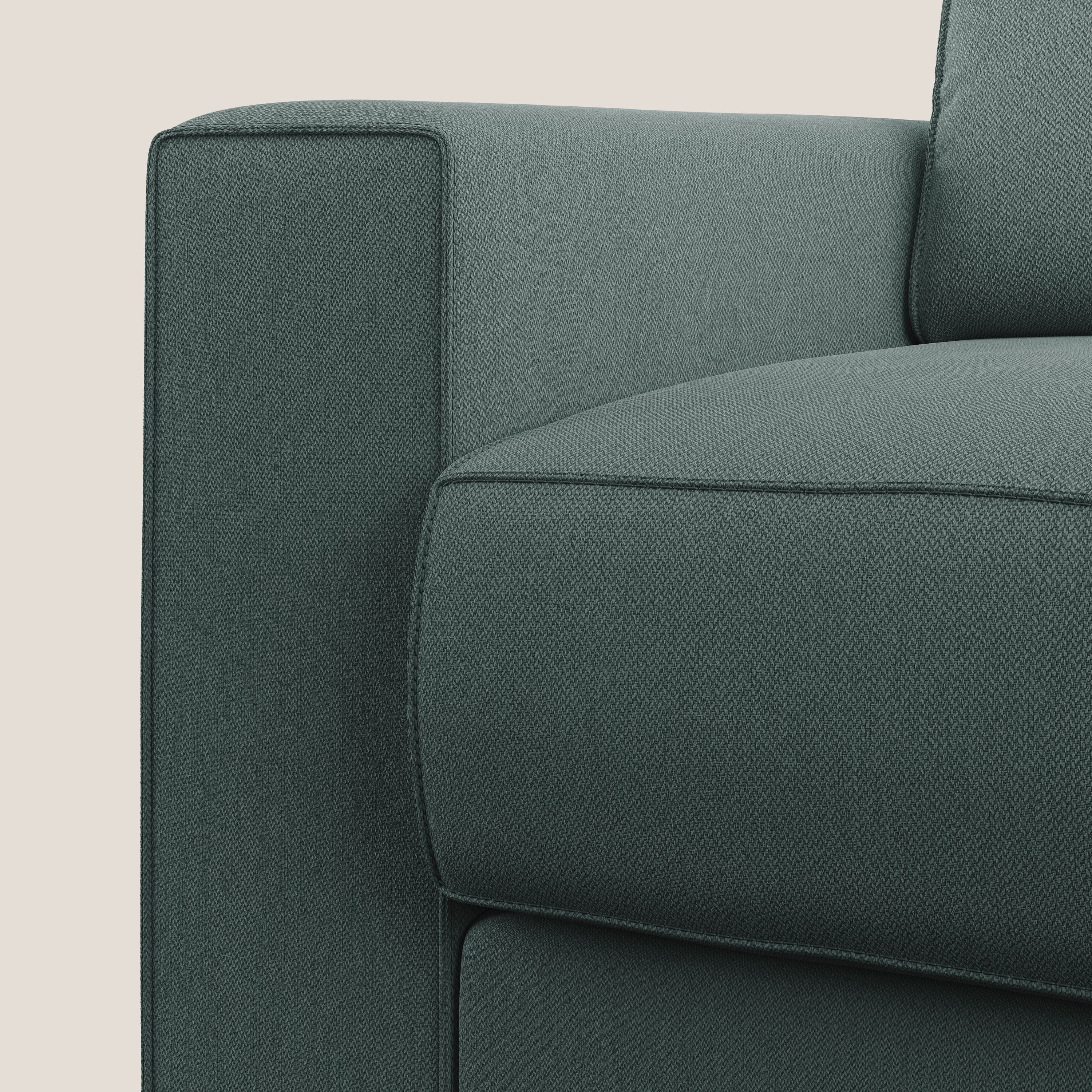 Dream poltrona letto in tessuto smacchiabile T05 verde - divani.store