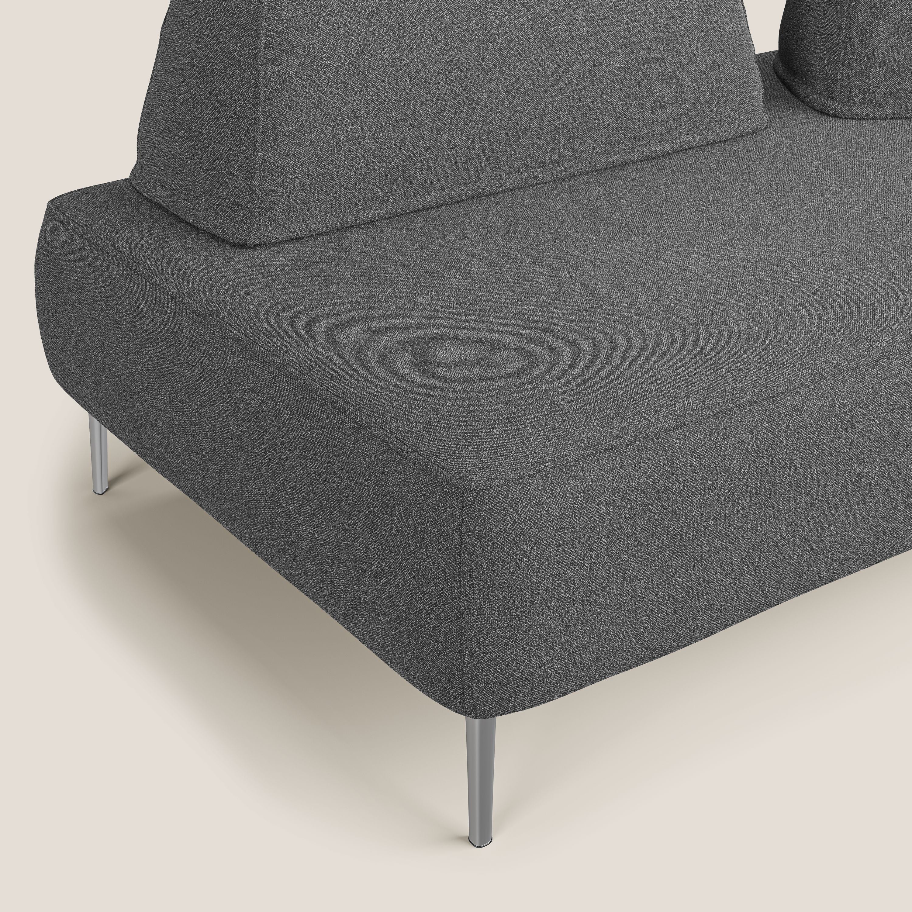 Newton divano modulare con schienali movibili T07 antracite - divani.store