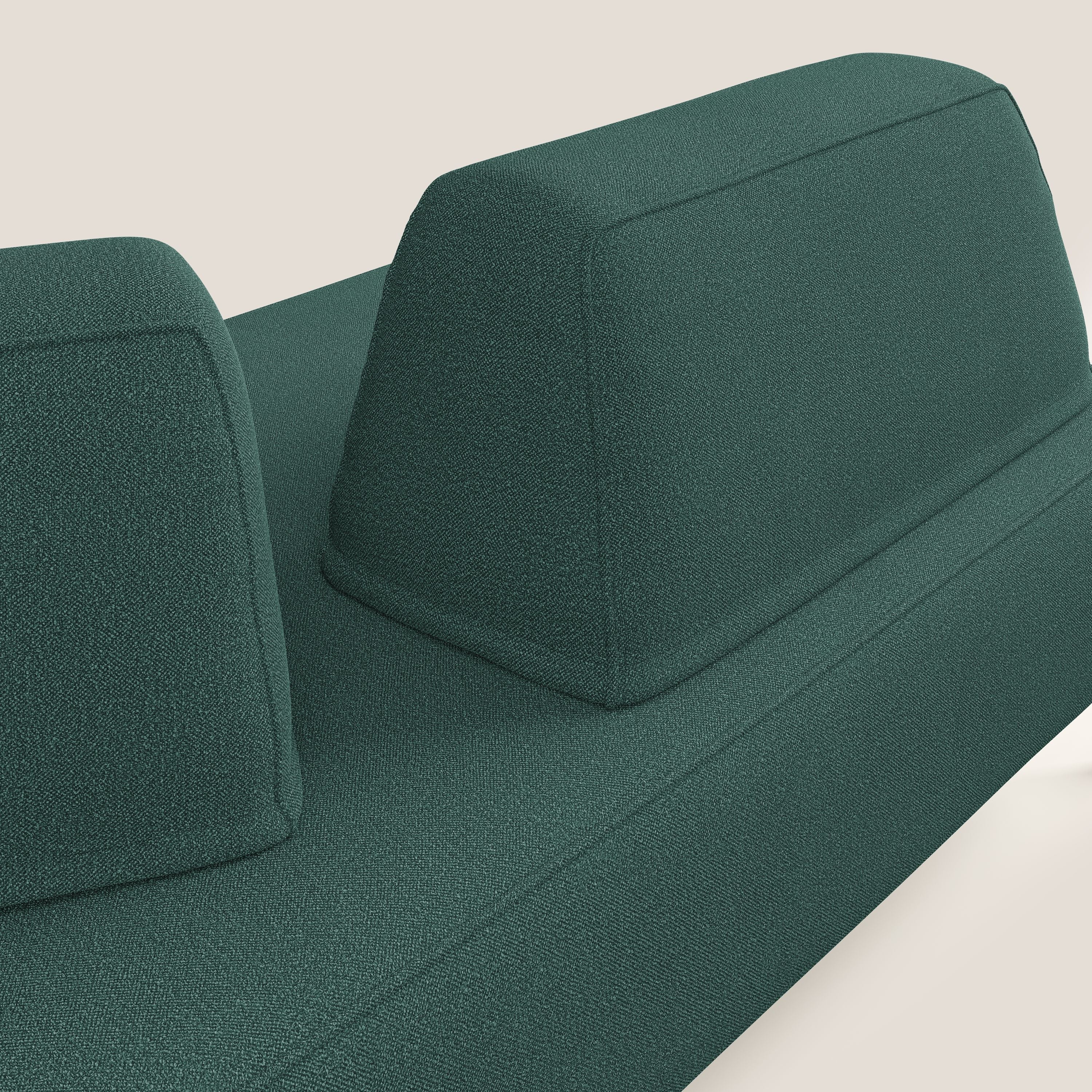 Newton divano modulare con schienali movibili T07 verde - divani.store