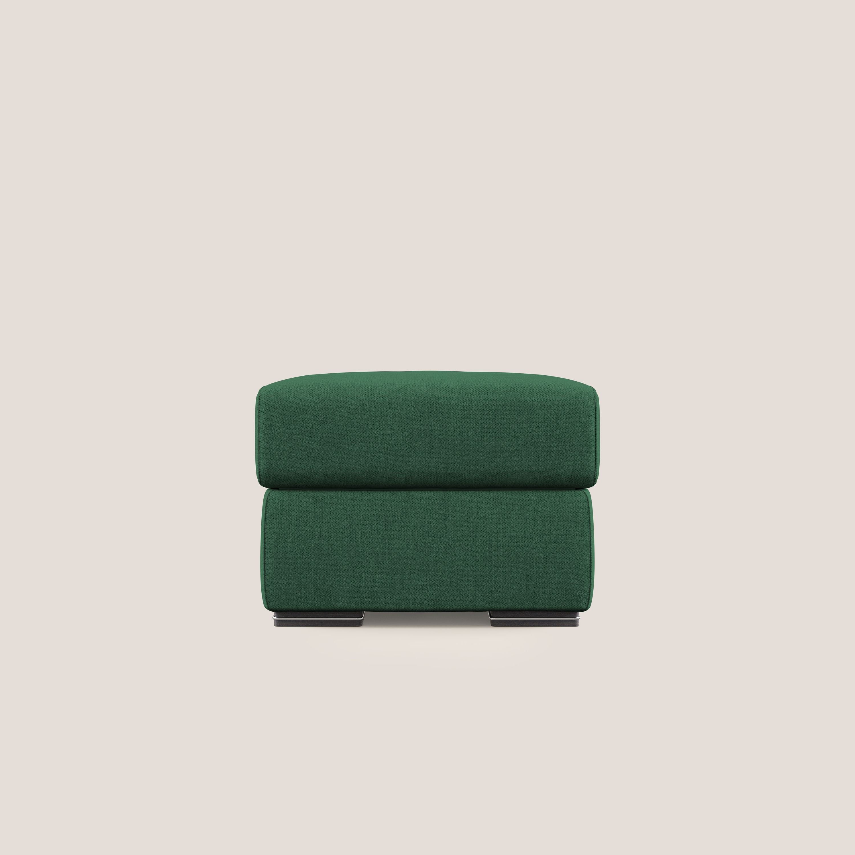 Sun pouf apribile contenitore in tessuto impermeabile T02 verde - divani.store