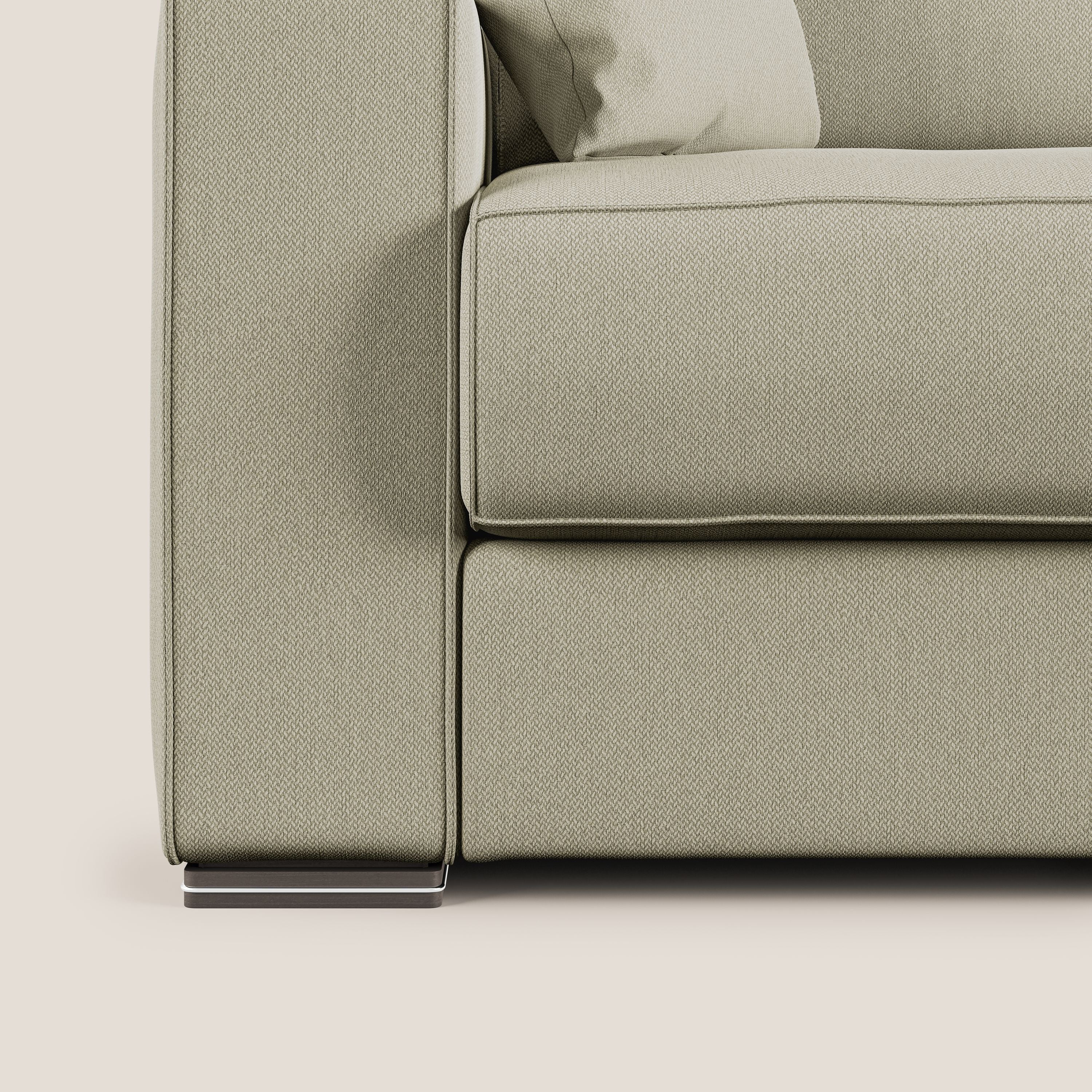 Dream Divano letto angolare in tessuto smacchiabile T05 panna - divani.store