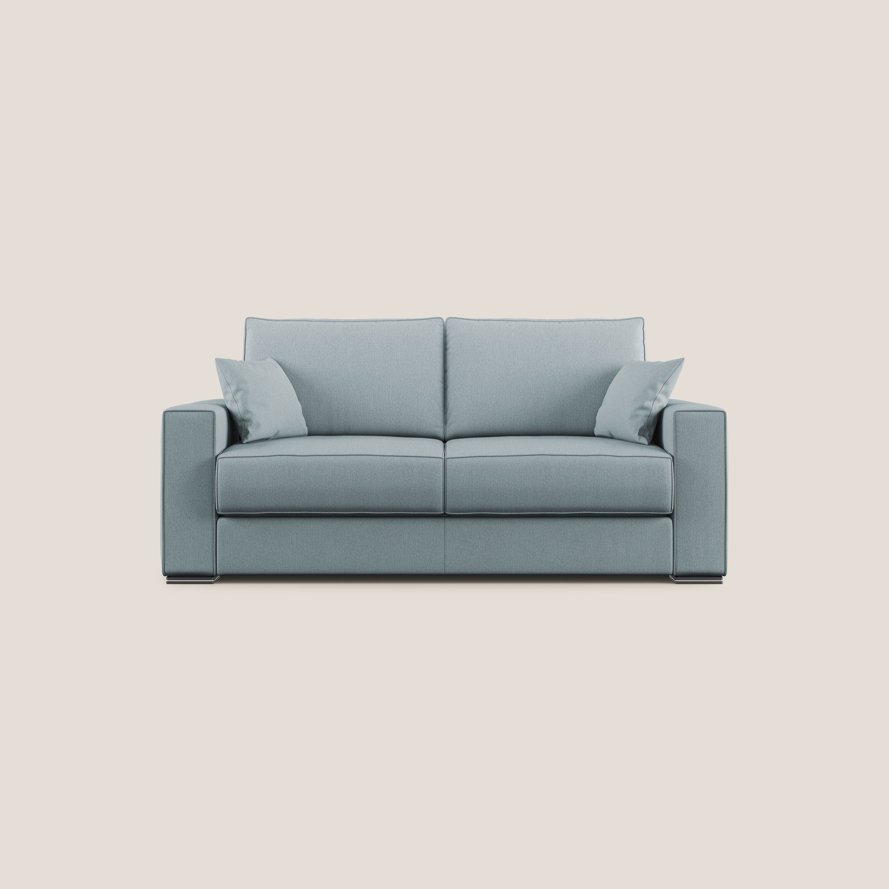 Dream Divano letto moderno dai morbidi cuscini in tessuto smacchiabile T05 carta da zucchero - divani.store