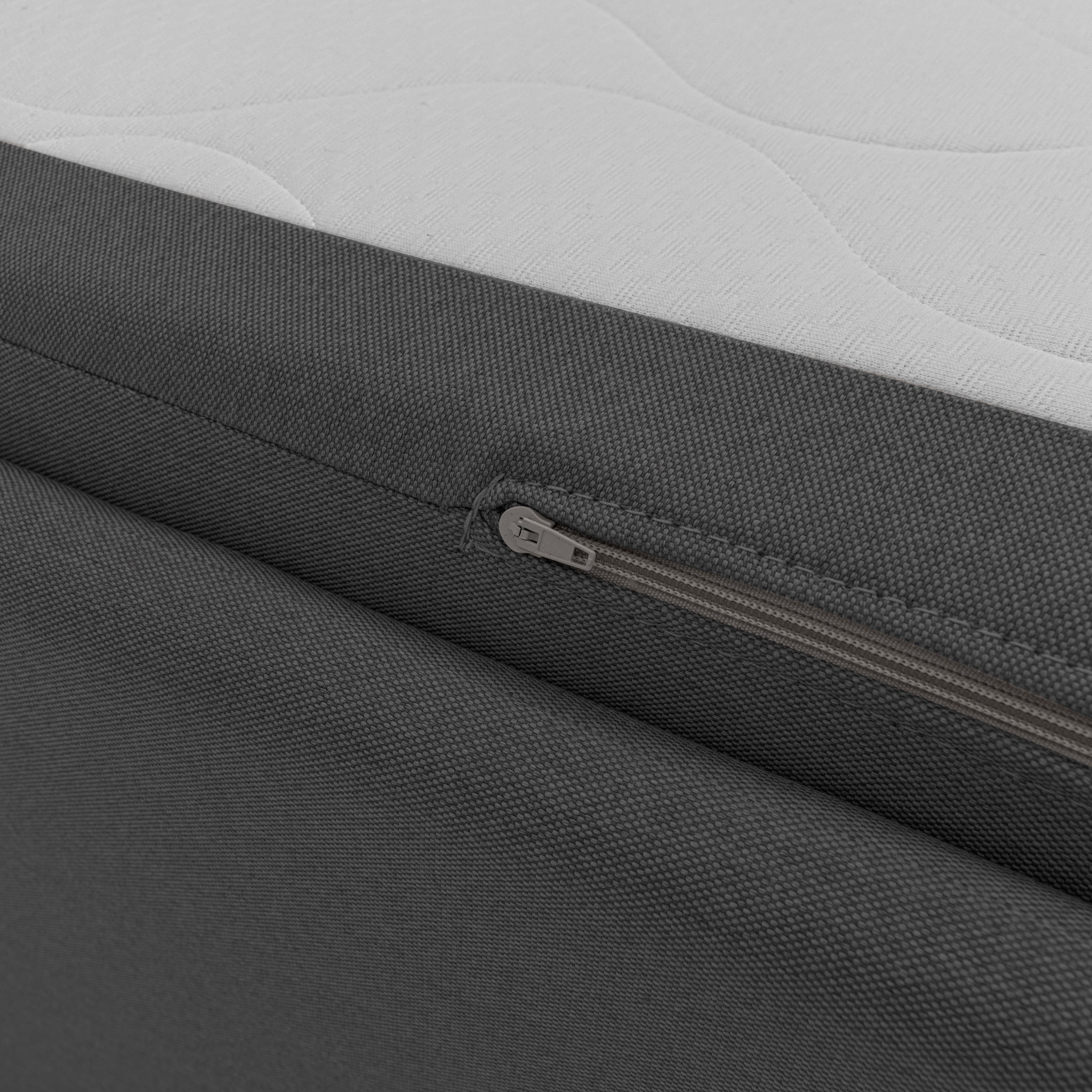 Brera Divano duplex con doppio letto in tessuto simil cotone impermeabile T13 grigio - divani.store