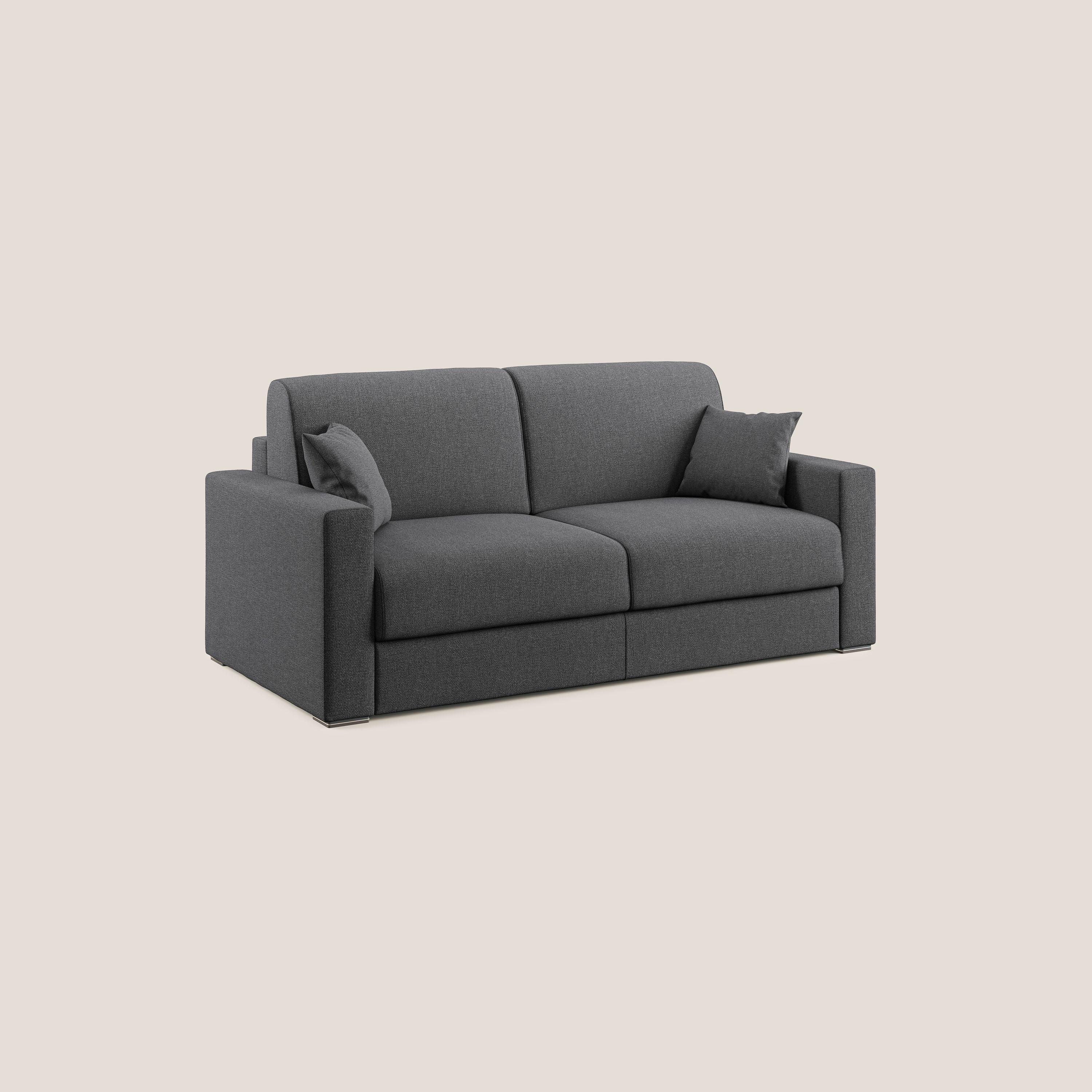Best Divano letto matrimoniale in tessuto smacchiabile QuickClean T08 antracite - divani.store