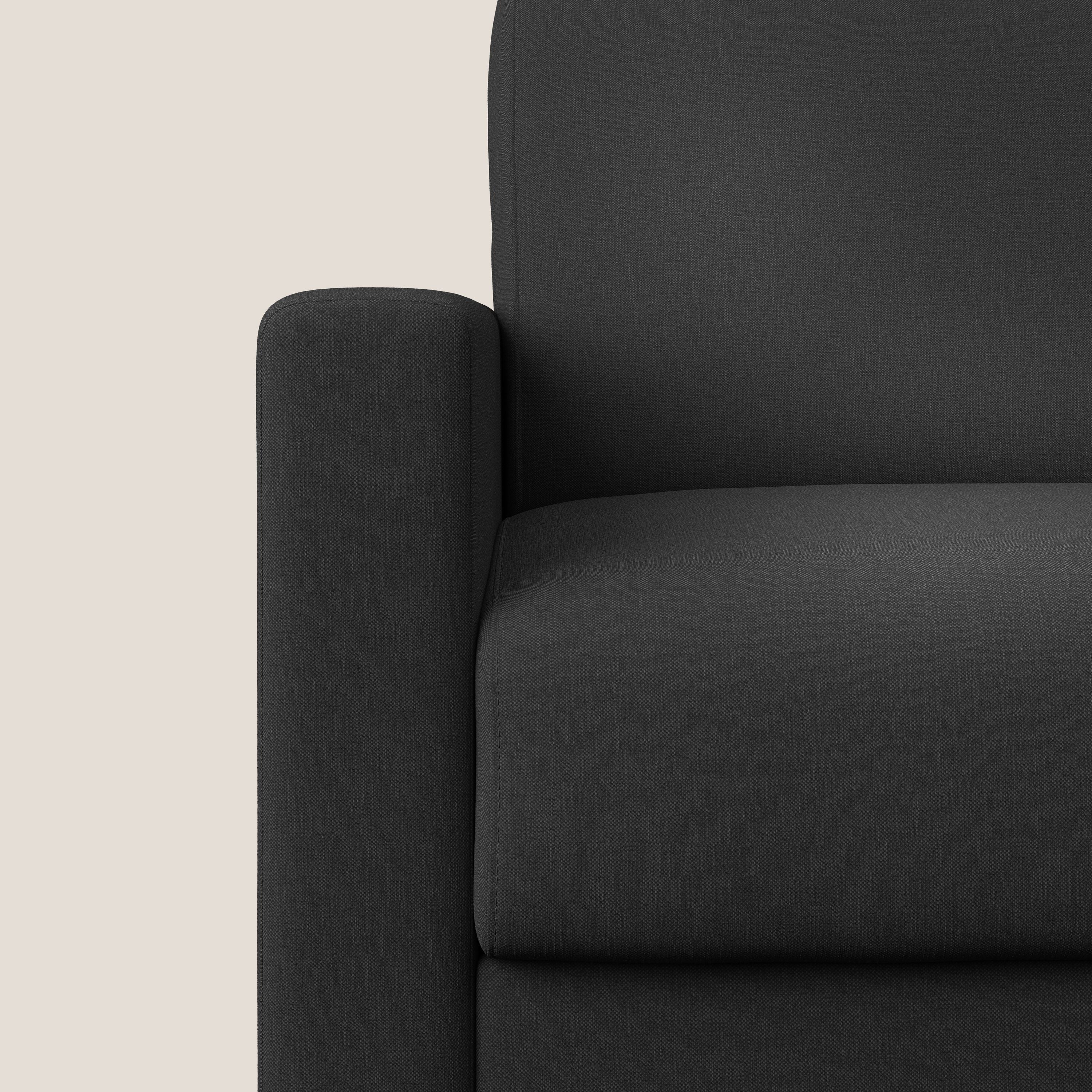 Chris poltrona letto in tessuto impermeabile T13 antracite - divani.store