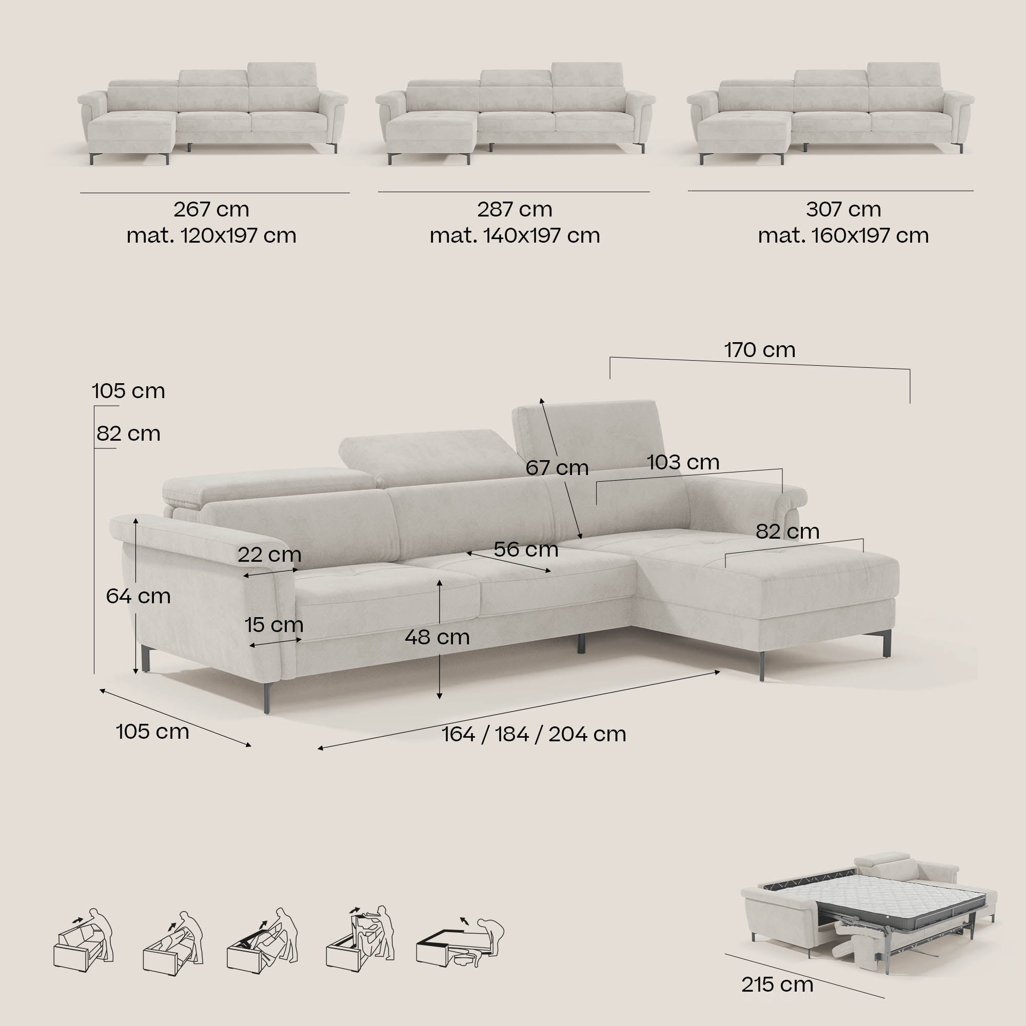 CAPRI ANG T30 GRIGIO CHIARO -