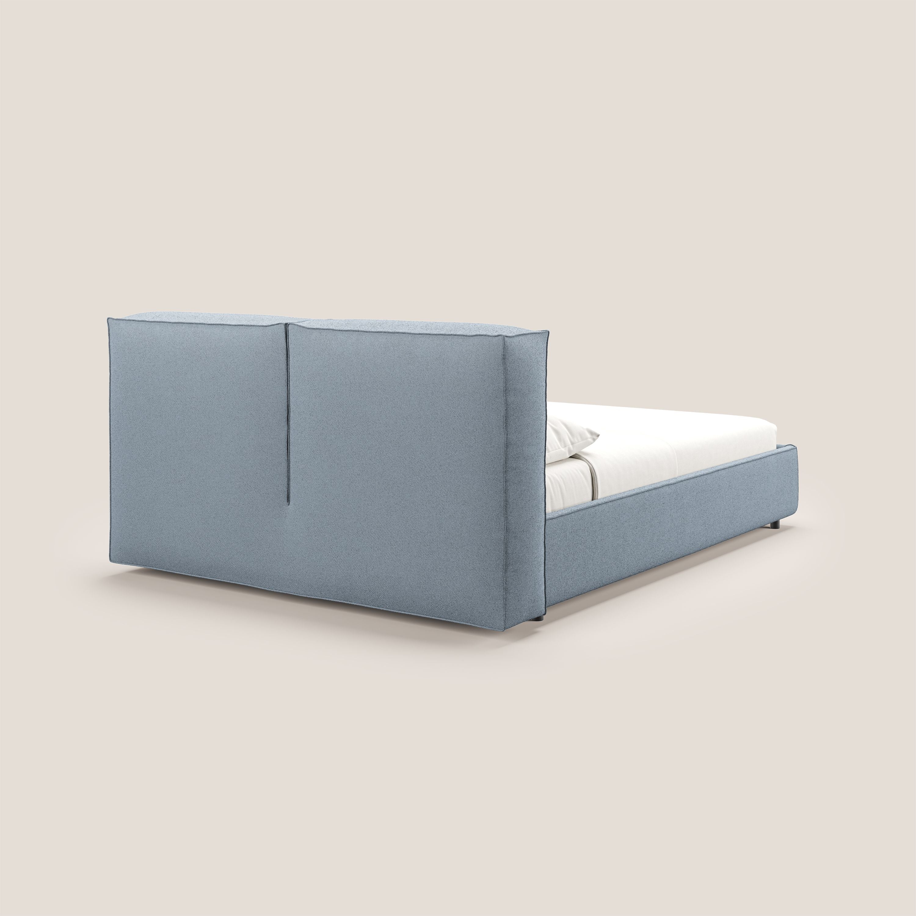 Cocoon letto imbottito contenitore sfoderabile in bouclet impermeabile T07 carta da zucchero - divani.store