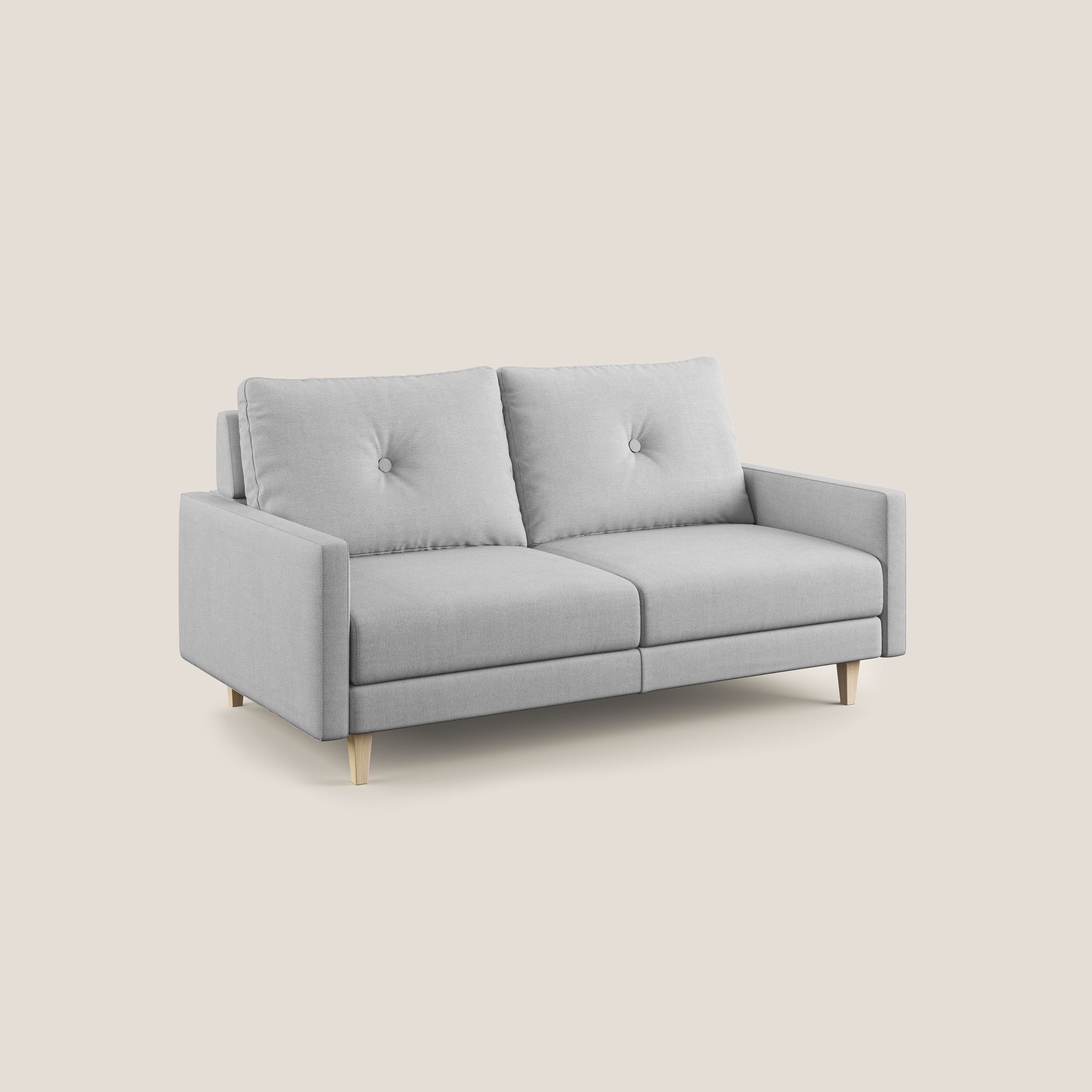 Matisse divano con sedute allungabili e schienali in piuma d'oca in tessuto smacchiabile T17 - divani.store