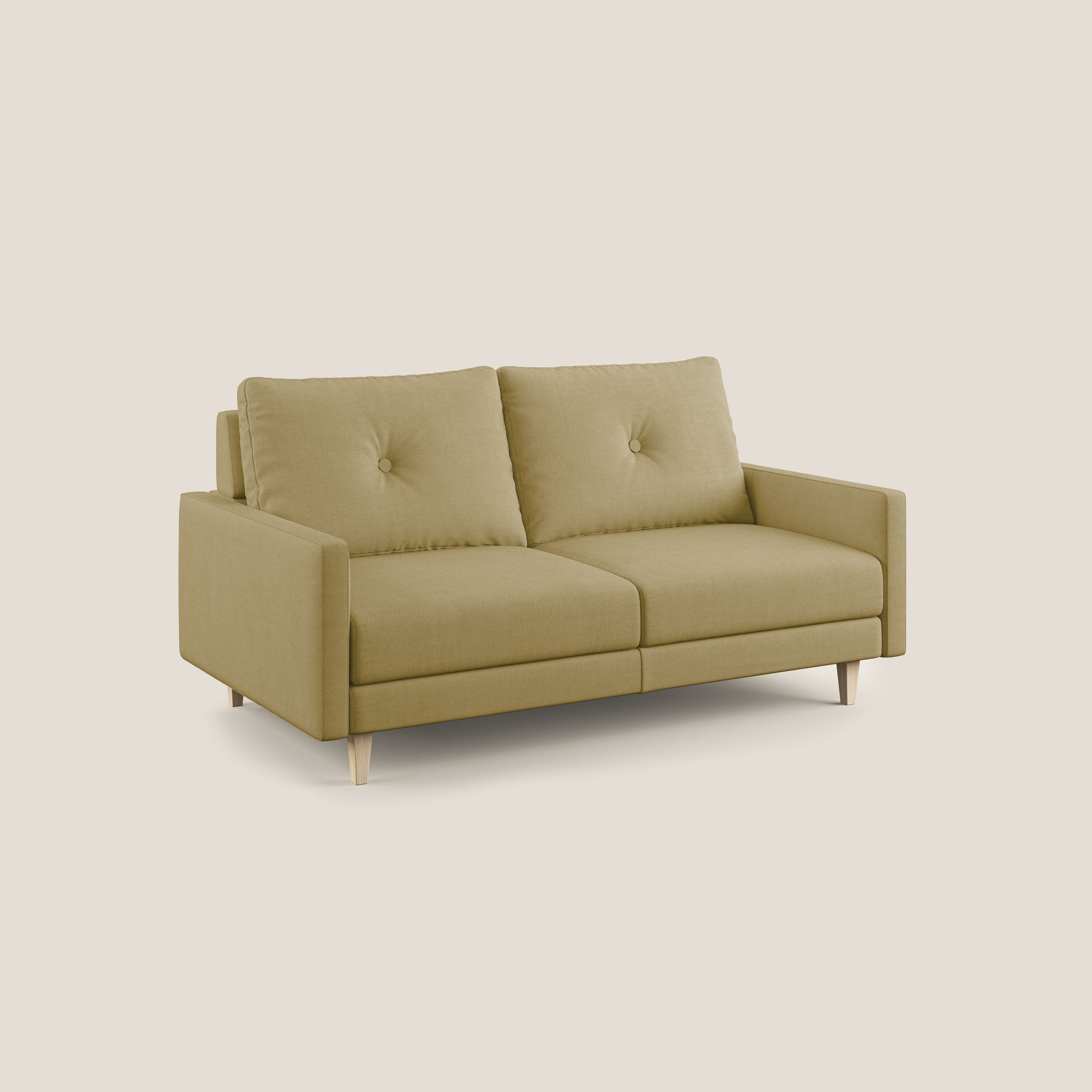 Matisse divano con sedute allungabili e schienali in piuma d'oca in tessuto smacchiabile T17 - divani.store