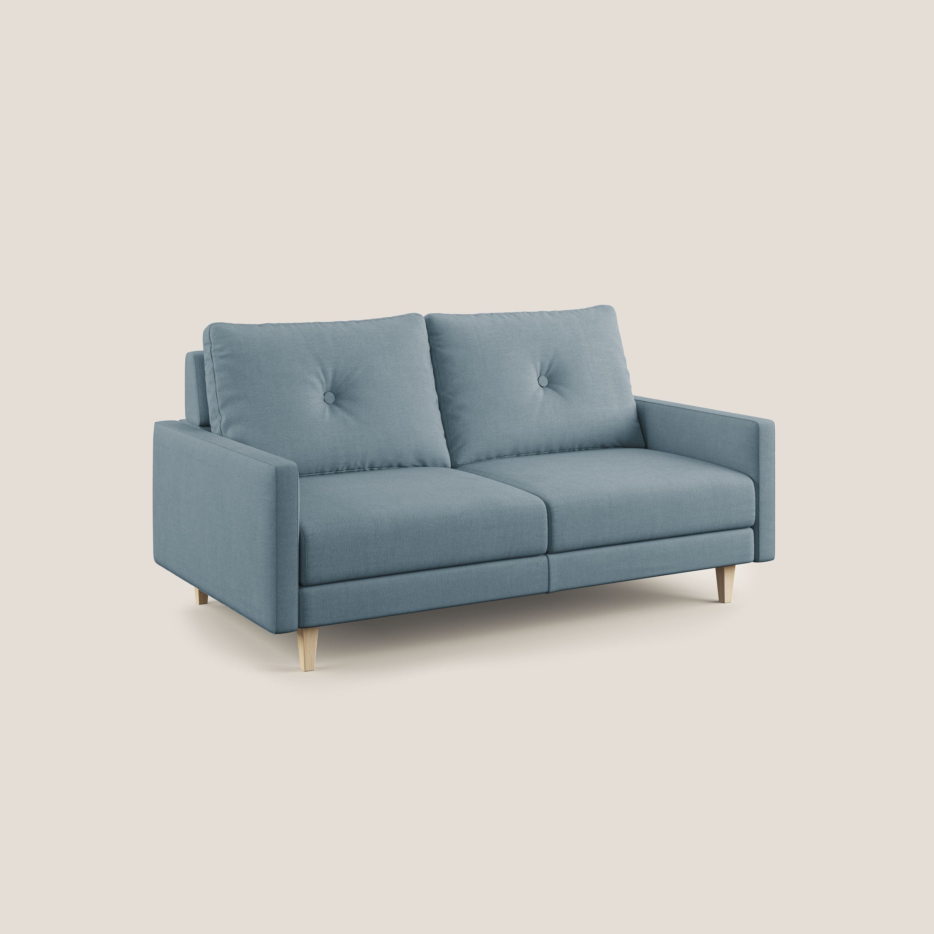 Matisse divano con sedute allungabili e schienali in piuma d'oca in tessuto smacchiabile T17 - divani.store